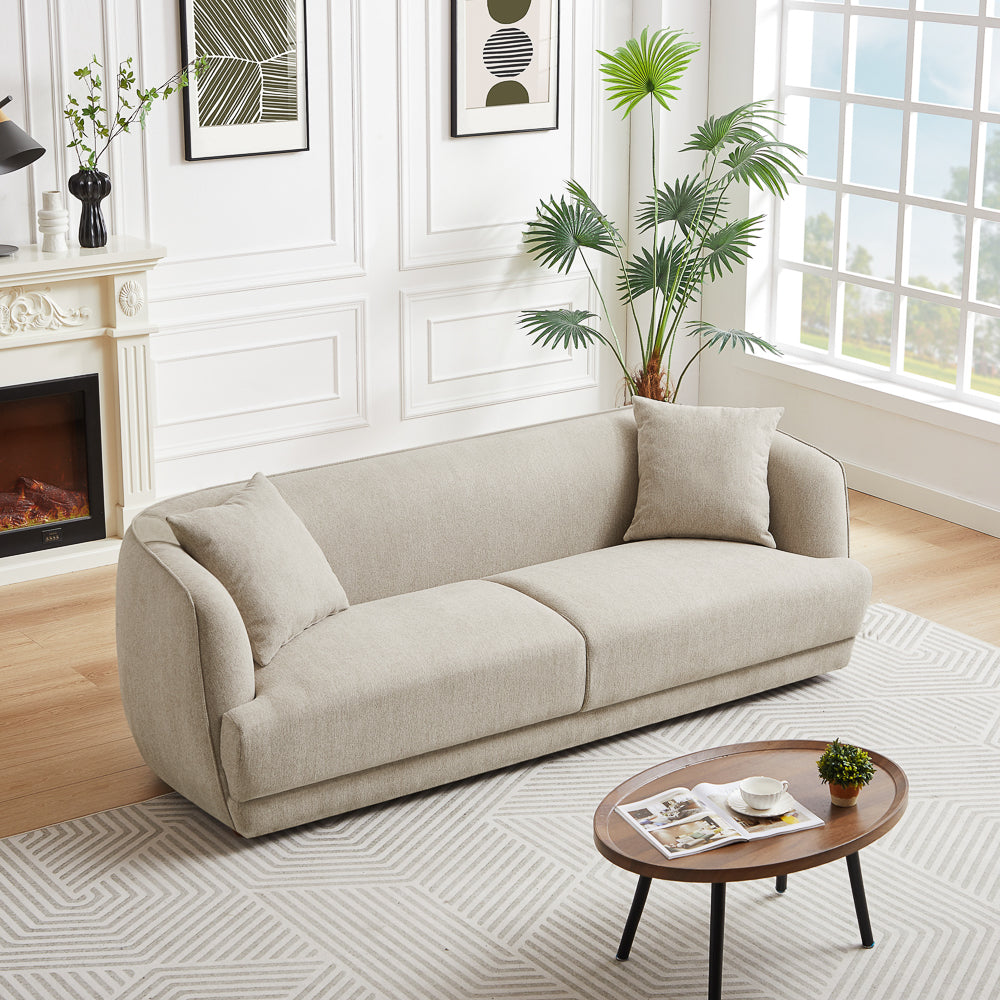 Venus Cream Fabric Sofa