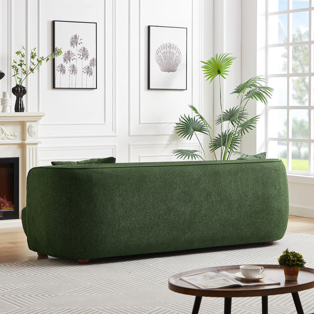 Venus Green Fabric Sofa