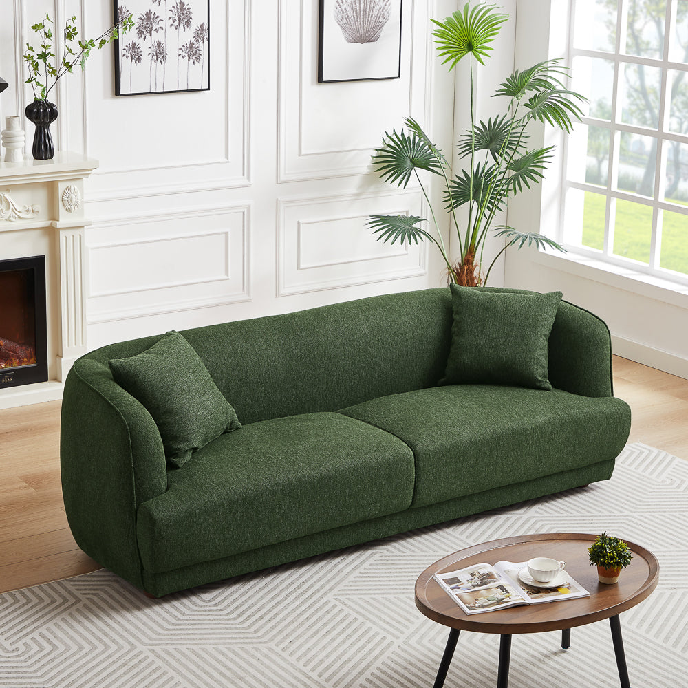 Venus Green Fabric Sofa