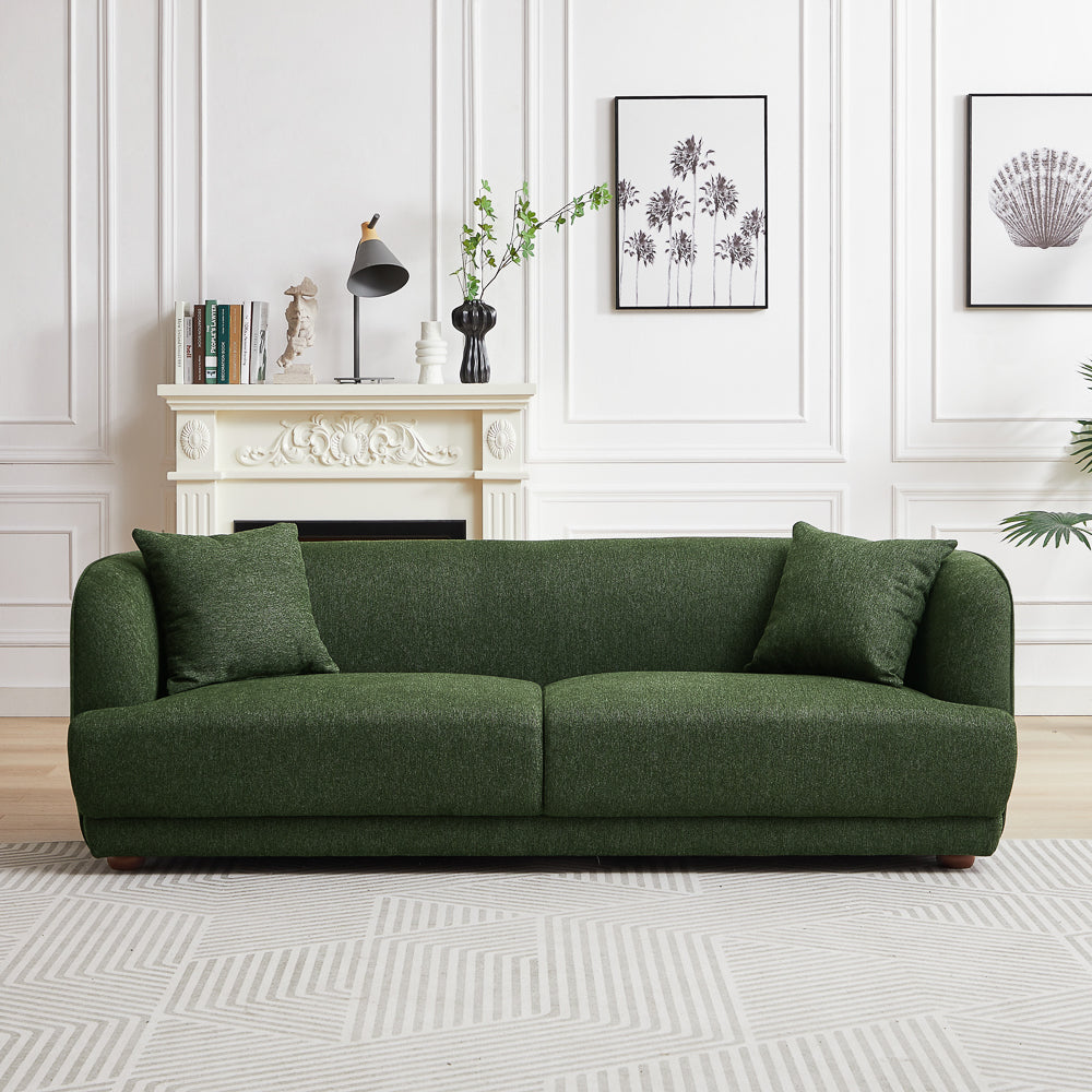 Venus Green Fabric Sofa