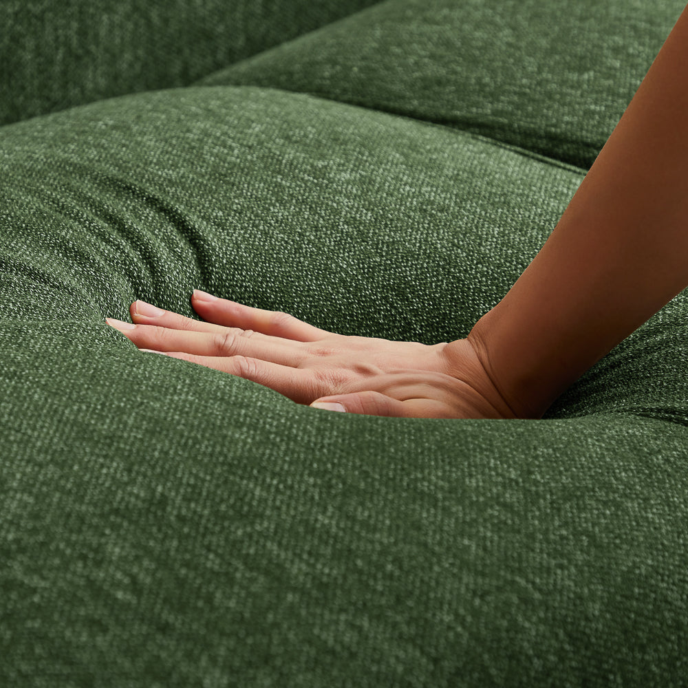 Venus Green Fabric Sofa