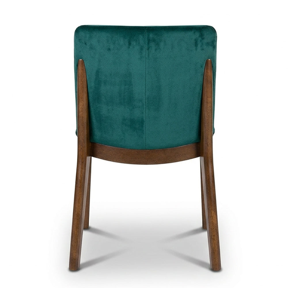 Virginia Dining Chair Green Velvet - Set of 2