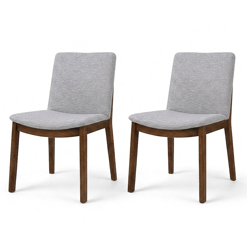 Virginia Light Grey Dining Chair - Set of 2
