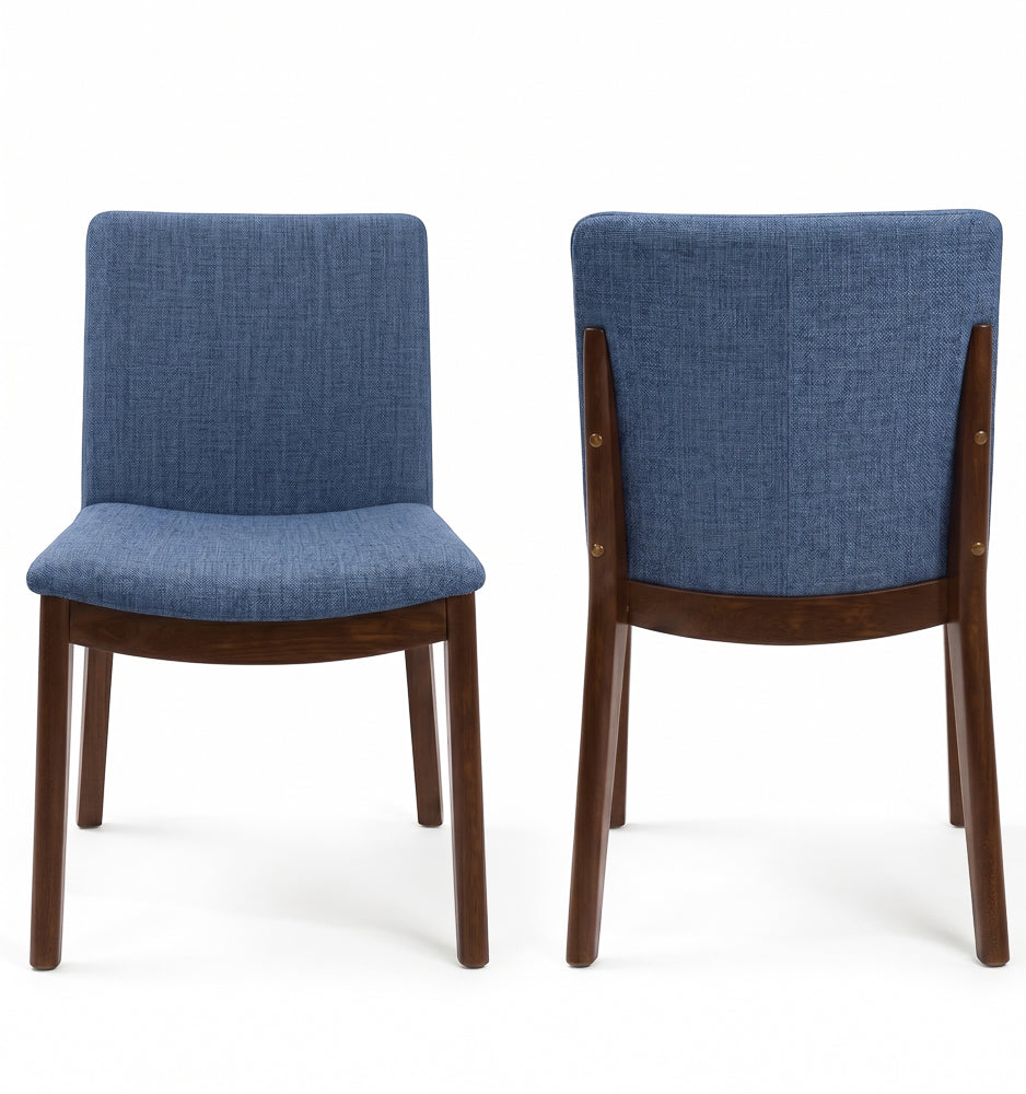 Virginia Navy Blue Dining Chair - Set of 2