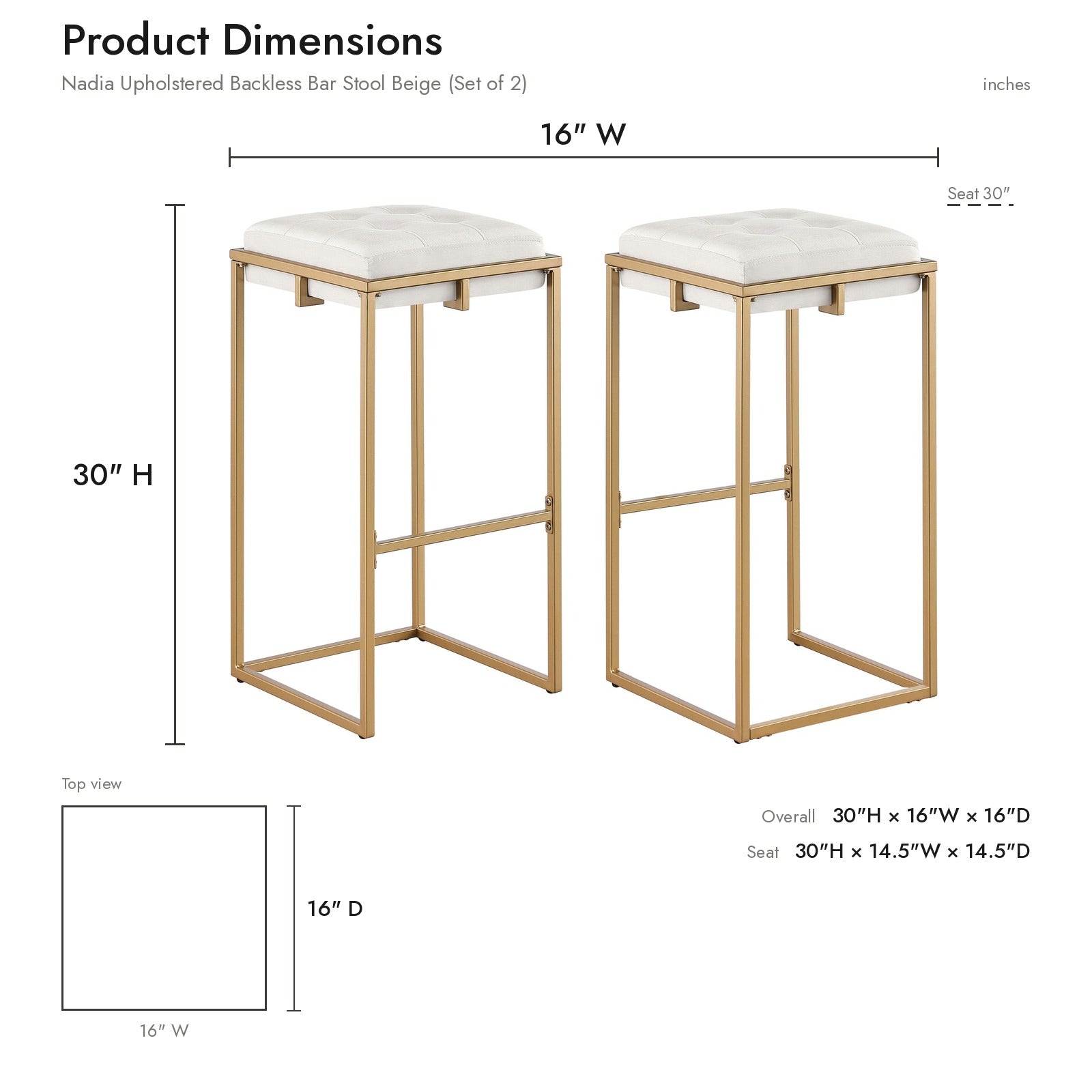 Product Dimensions