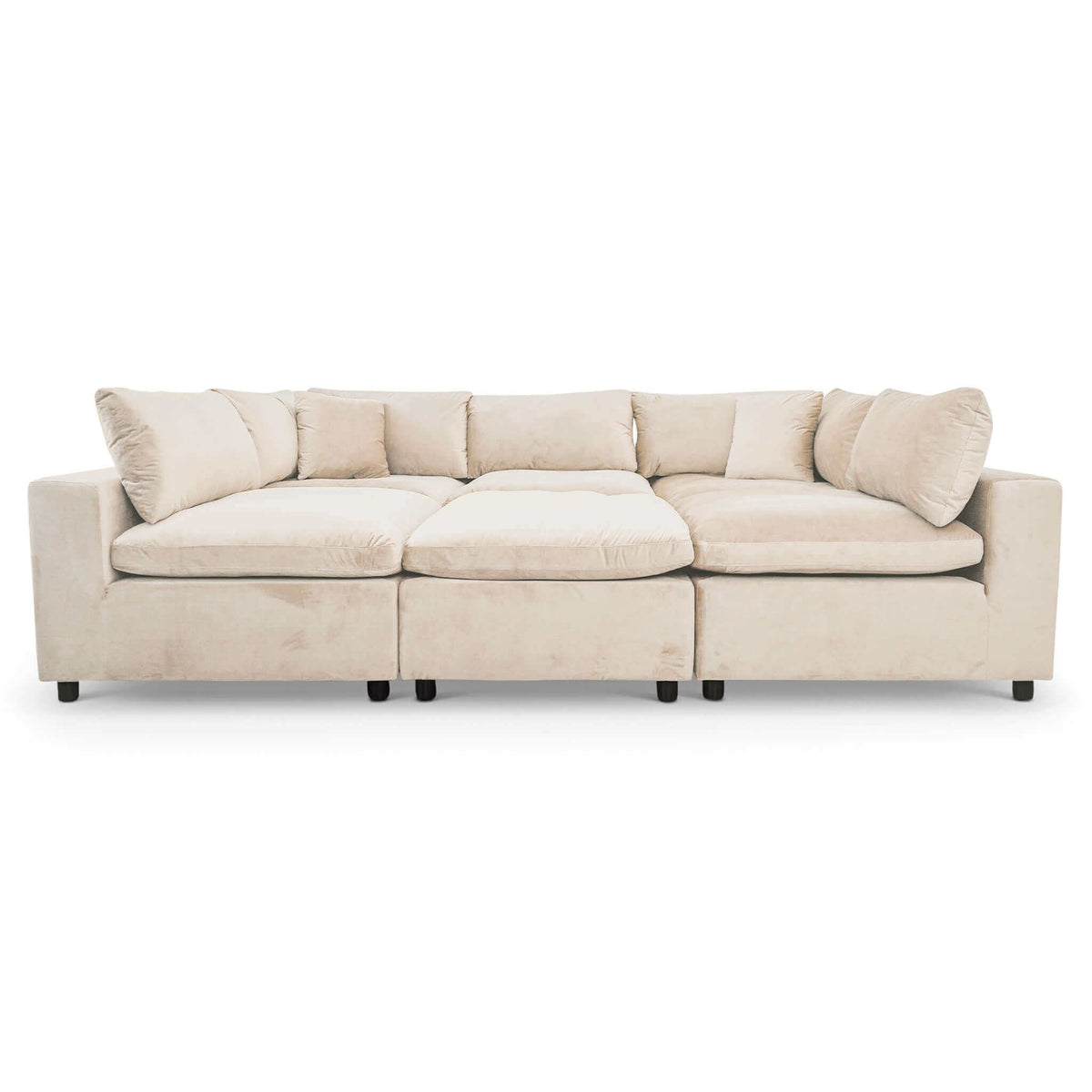 Avalon Modular Velvet Corner Sofa