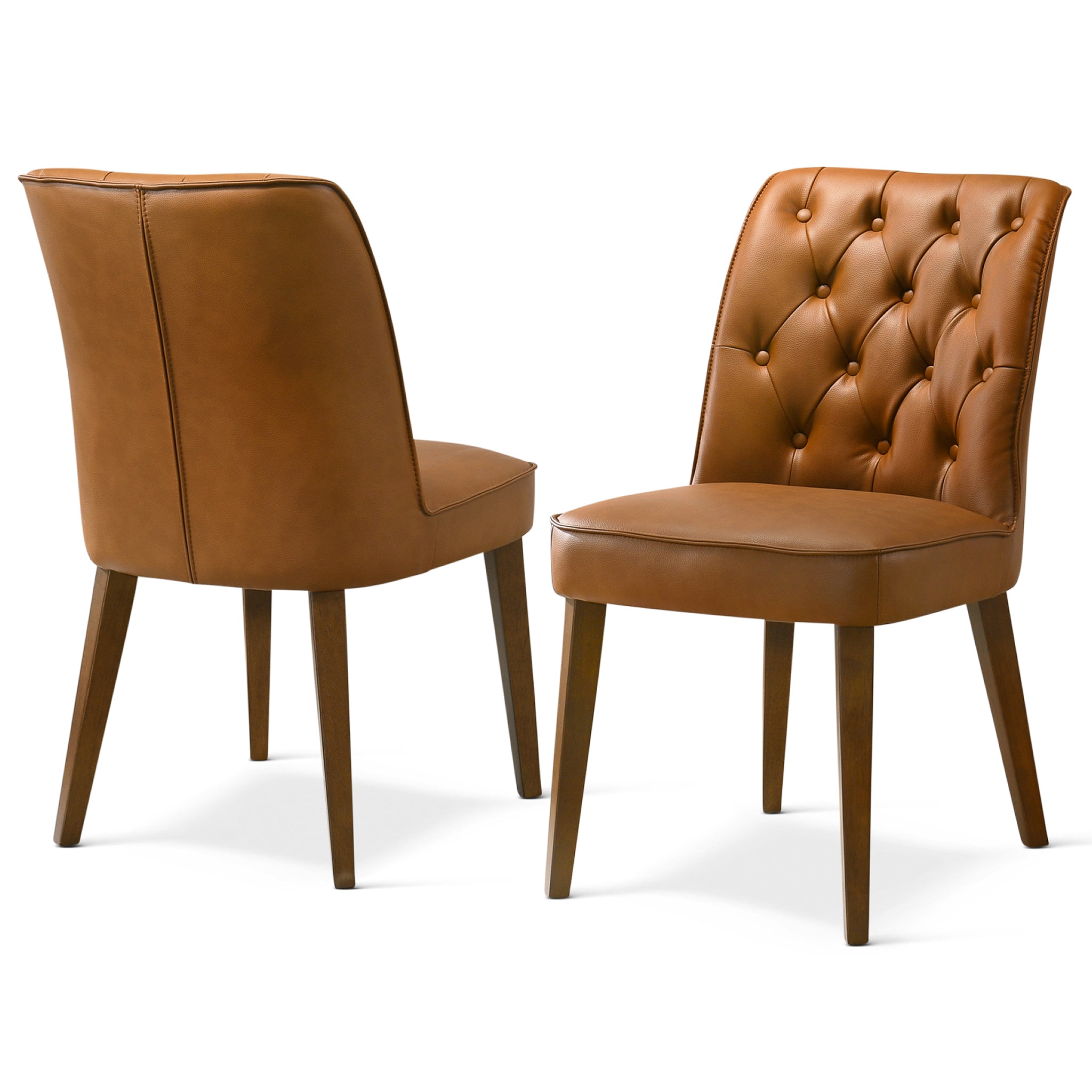 Bailey Vegan Leather Dining Chair - New York Modern Furniture