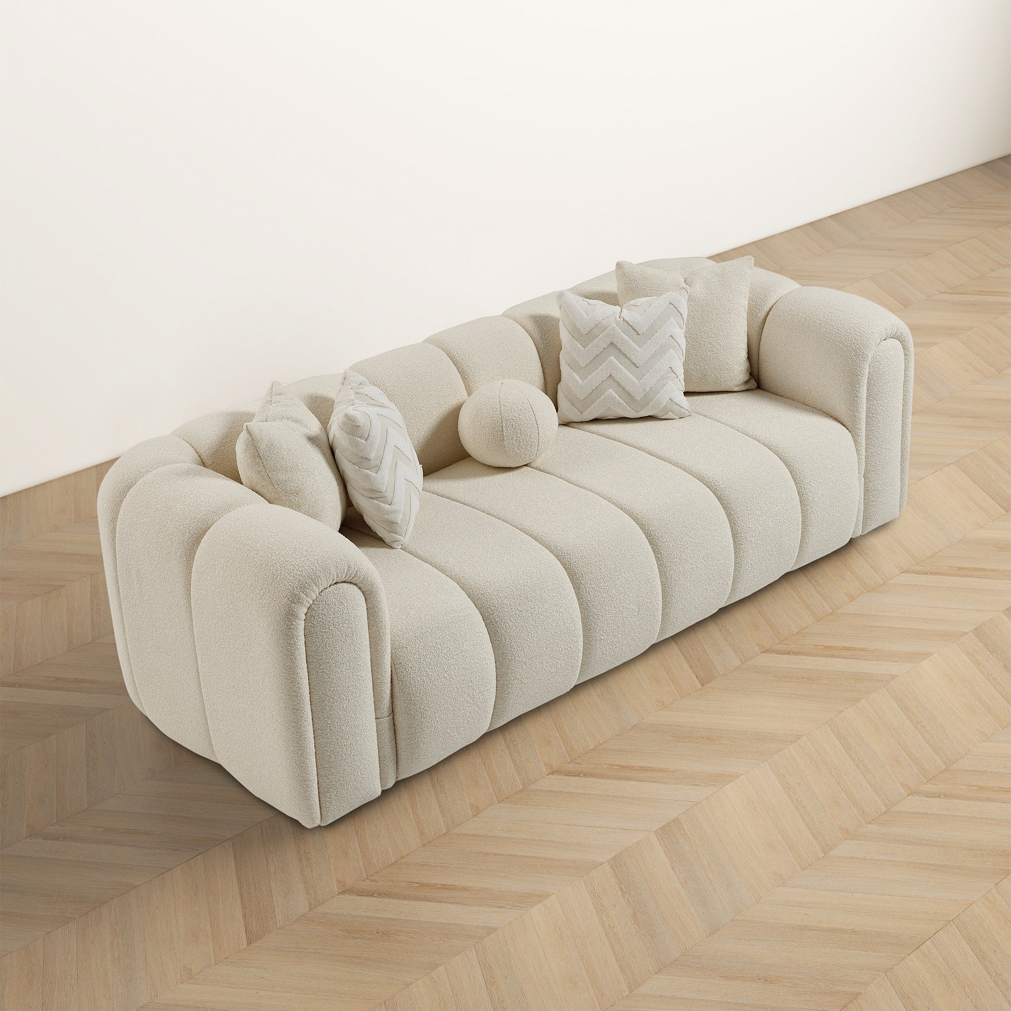 Bellini Boucle Sofa - New York Modern Furniture
