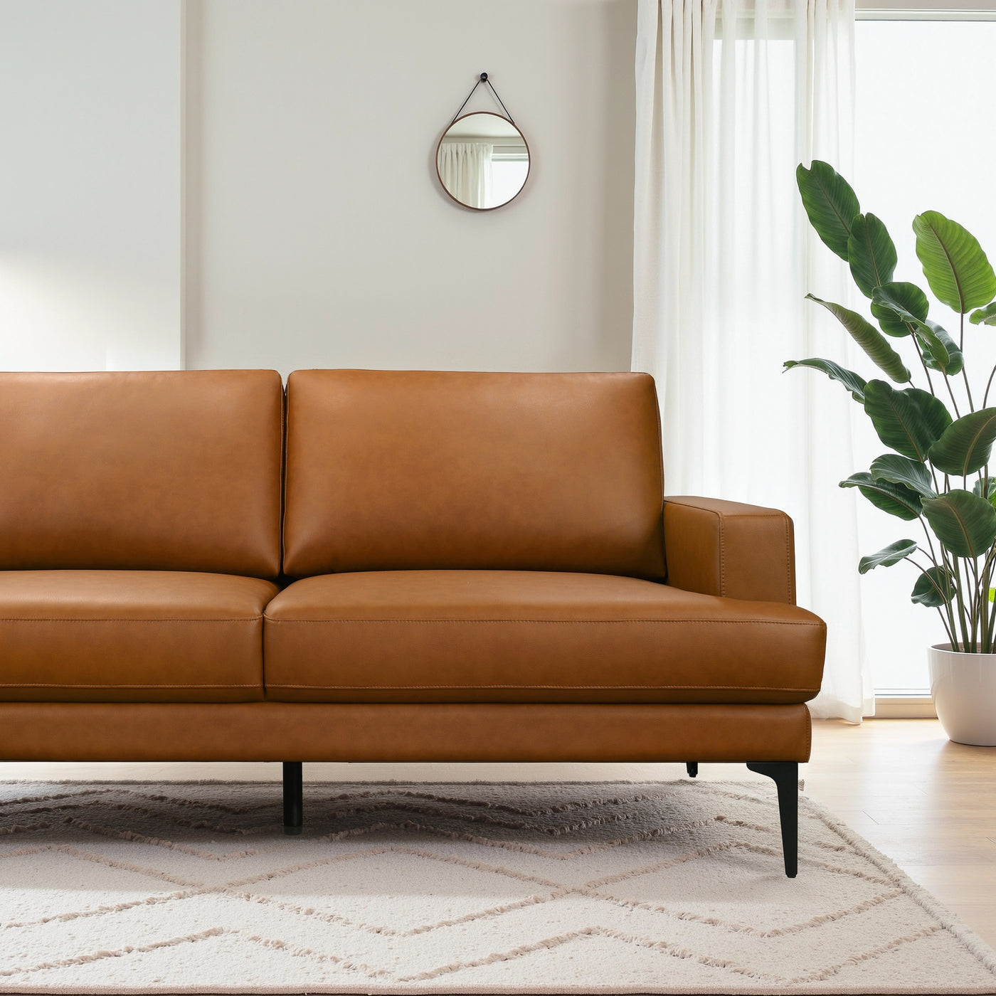 Berlin Vegan Leather Sectional Sofa - New York Modern Furniture 