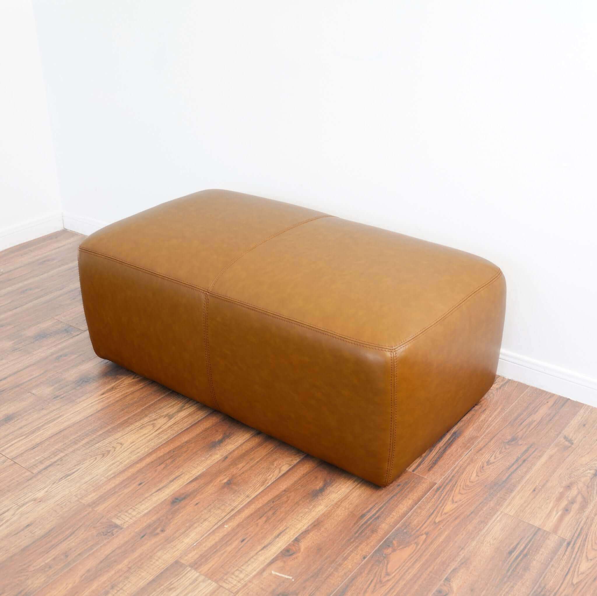 Bowman Leather Ottoman