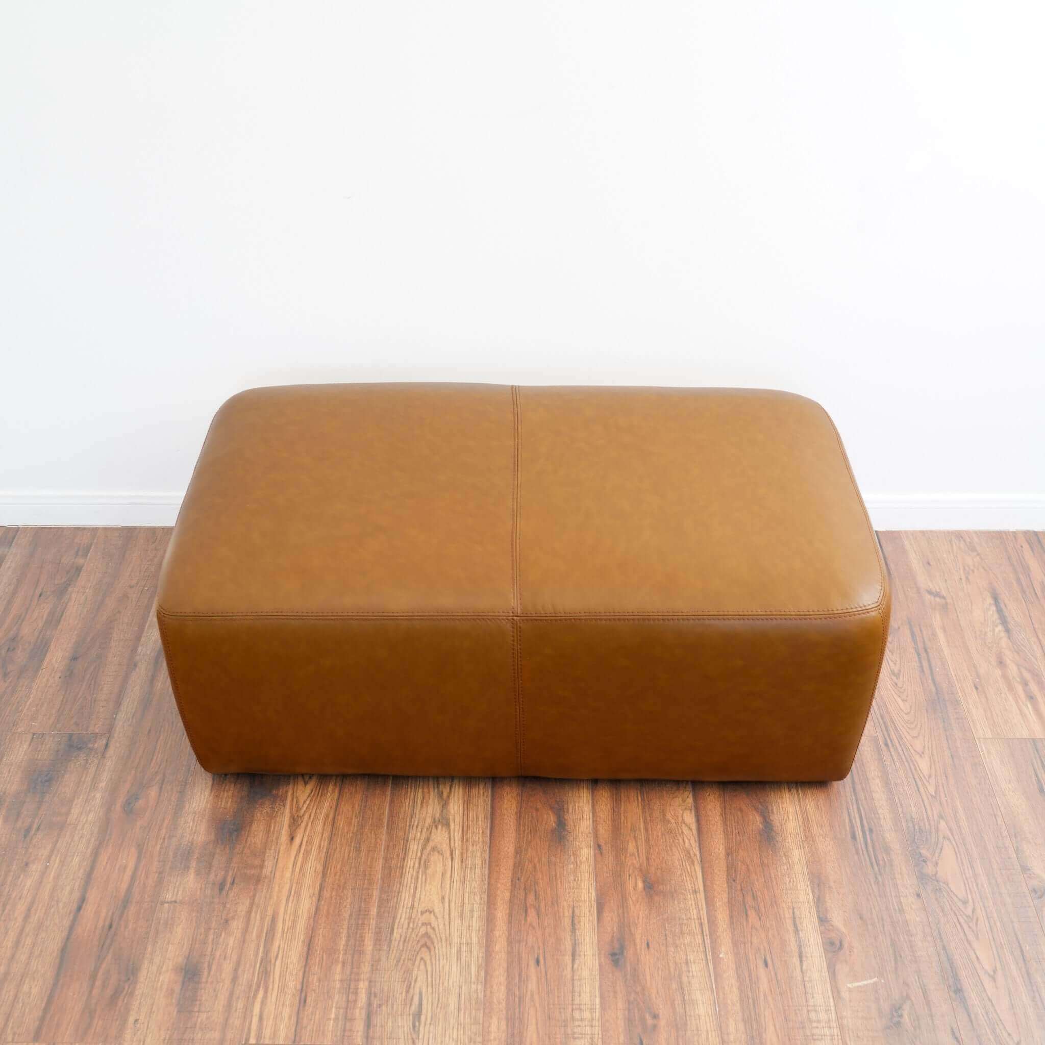 Bowman Leather Ottoman