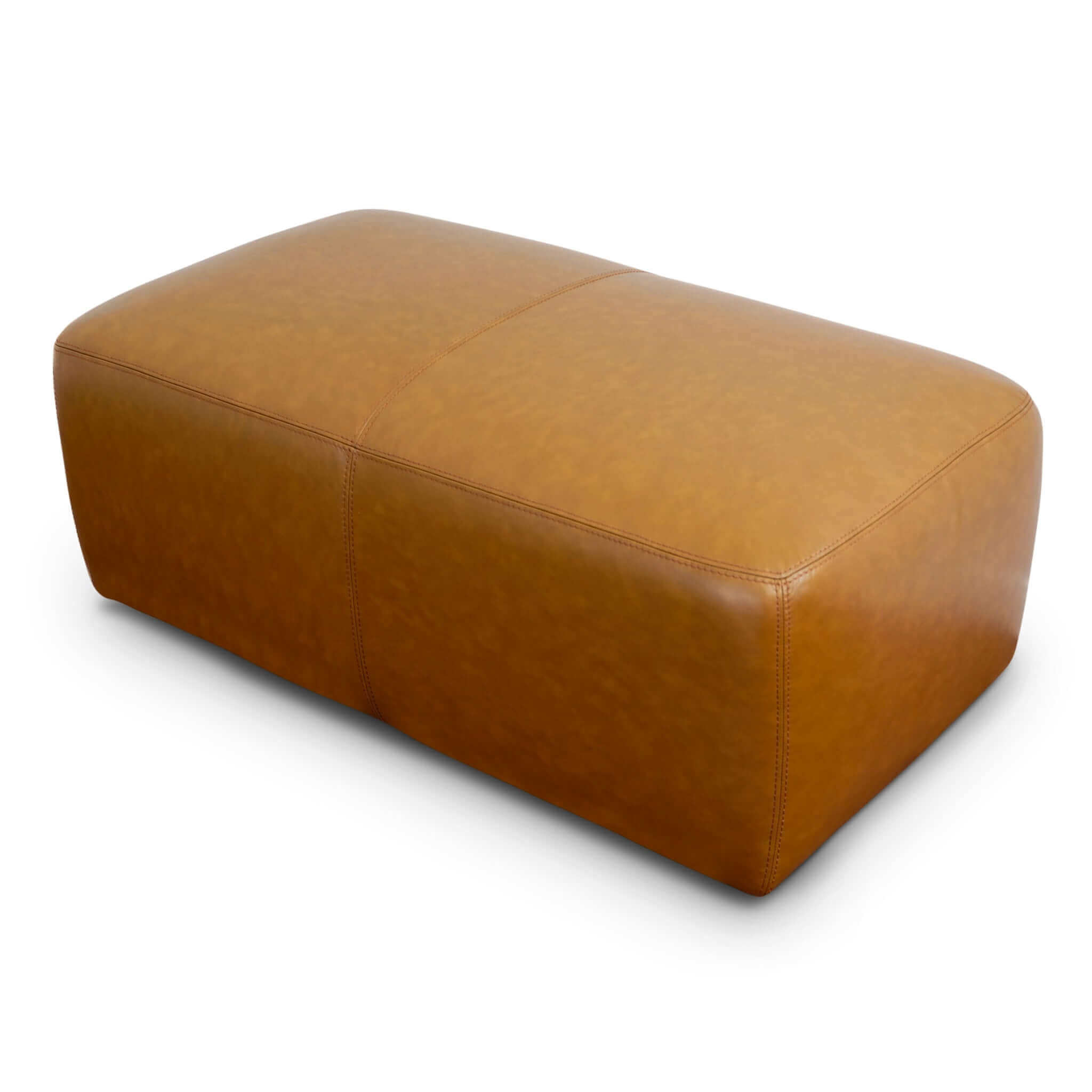 Bowman Leather Ottoman