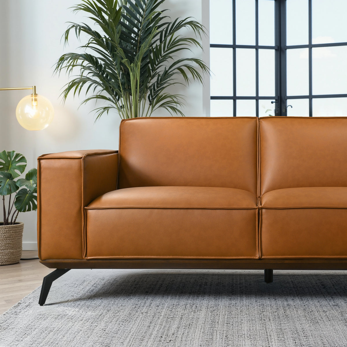 Brandon Vegan Leather Sectional Sofa