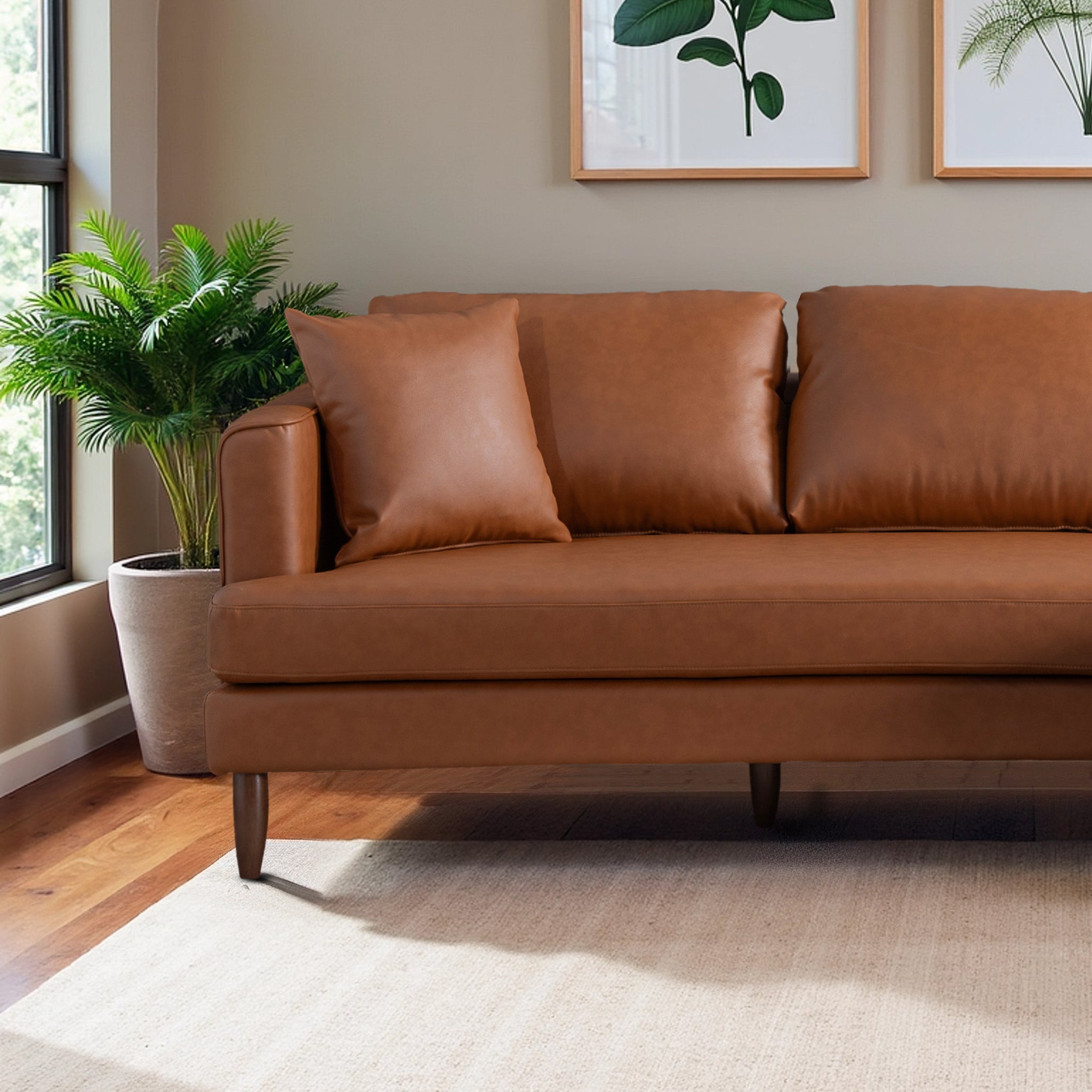 Broome Vegan Leather Sectional Sofa - New York Modern Furniture