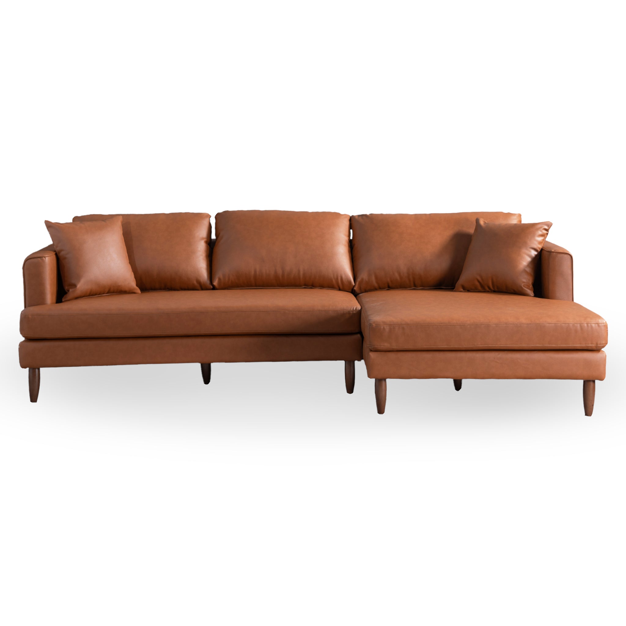 Broome Vegan Leather Sectional Sofa - New York Modern Furniture