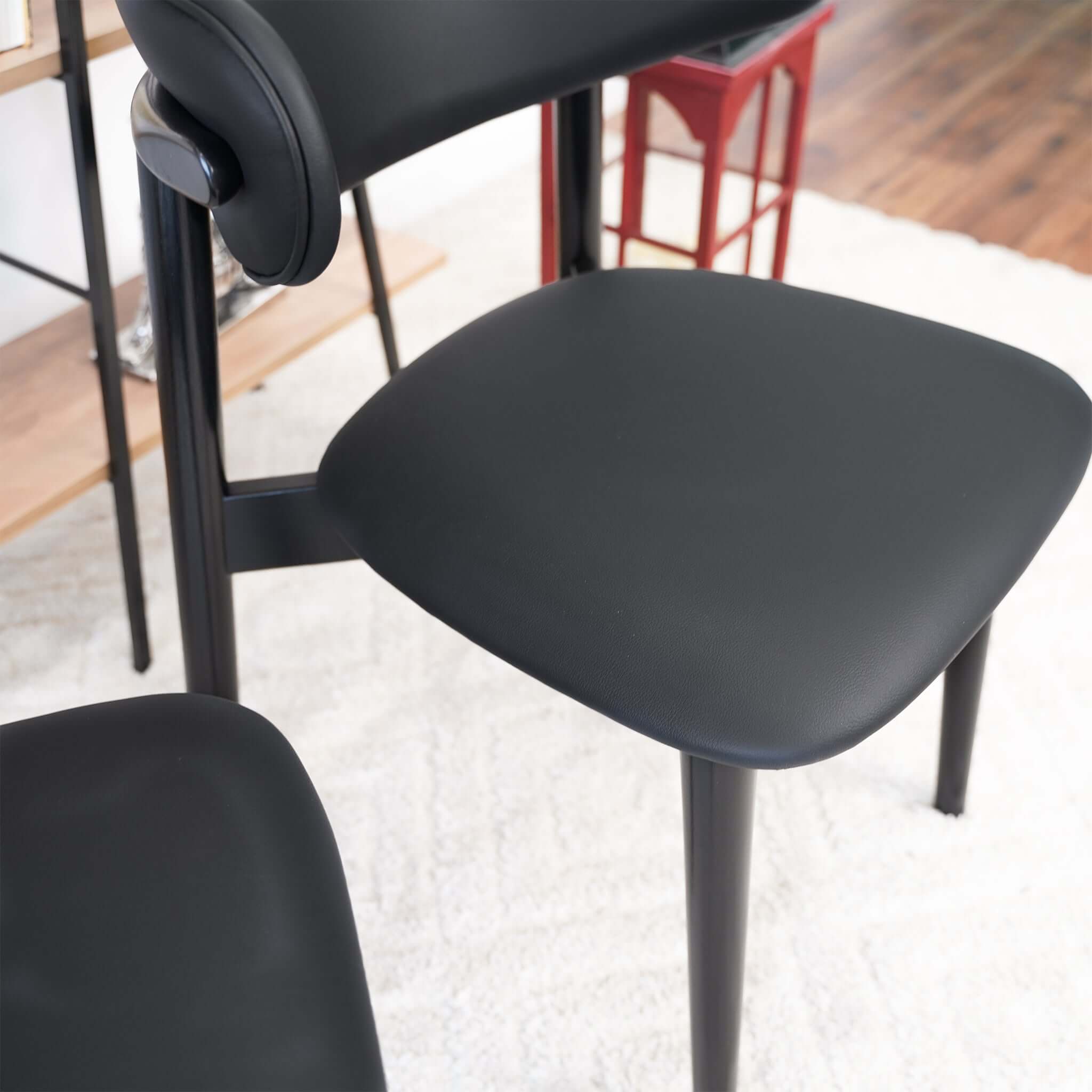 Crown Leather Dining Chair (Set of 2)