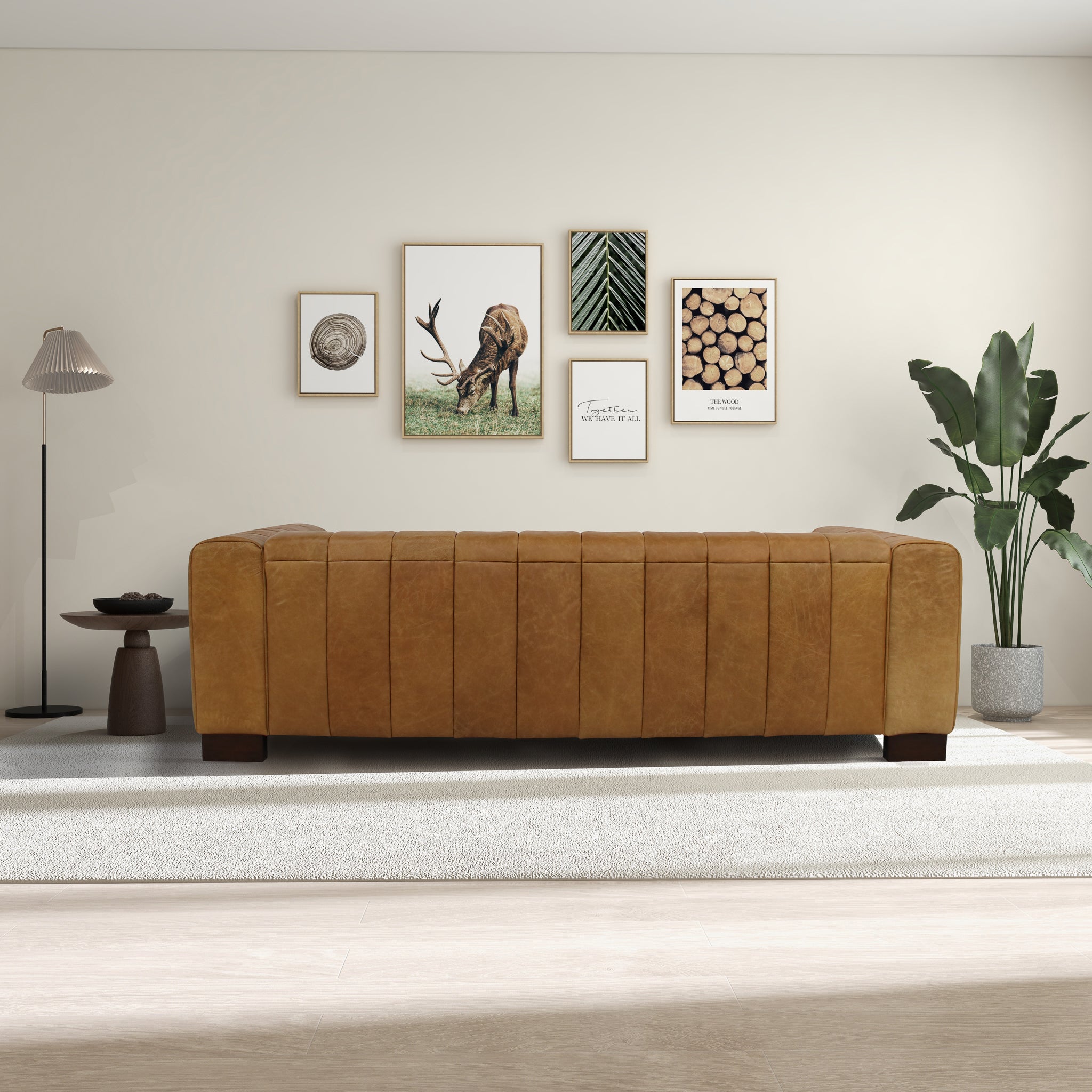 Devon Leather Sofa - New York Modern Furniture