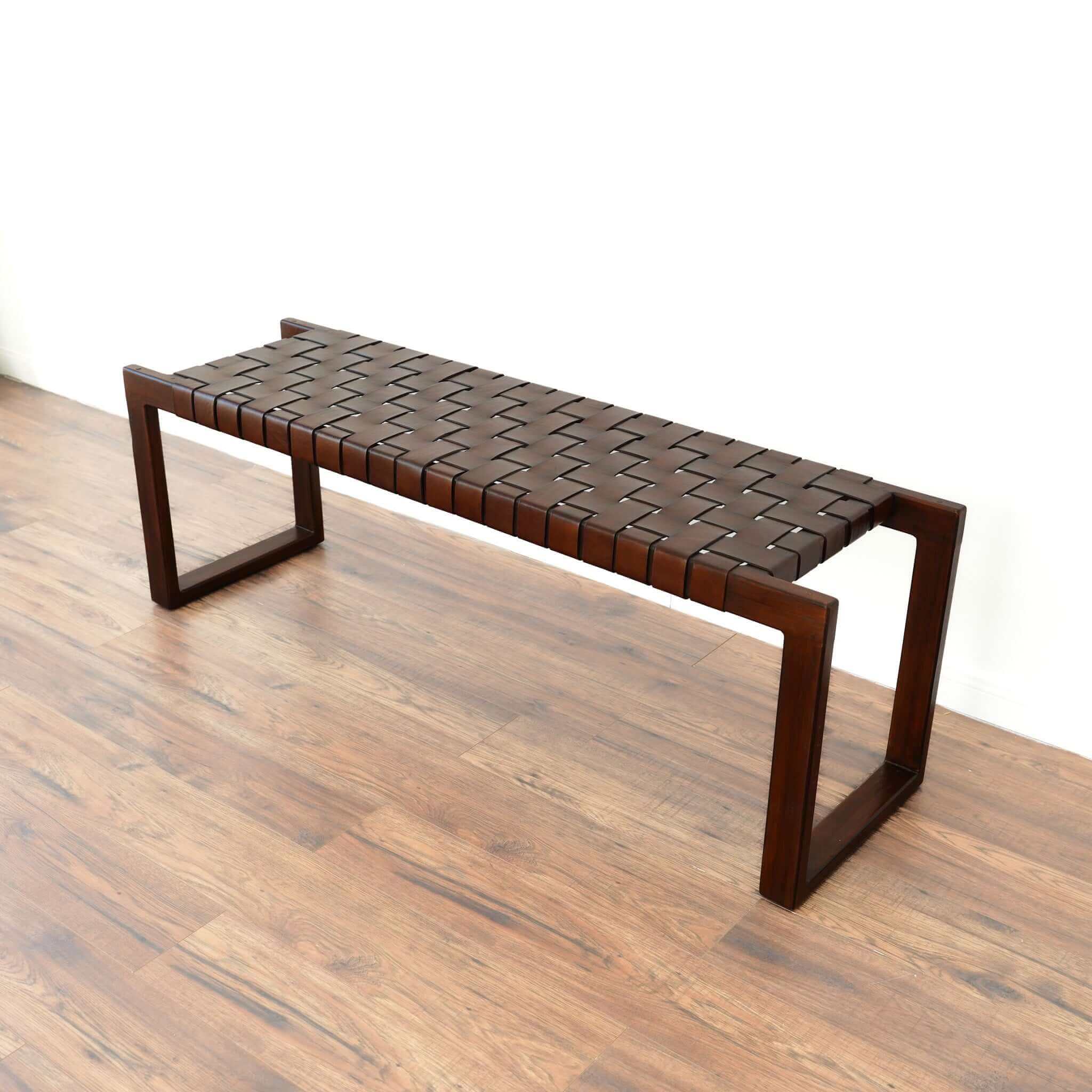 Era Leather Bench