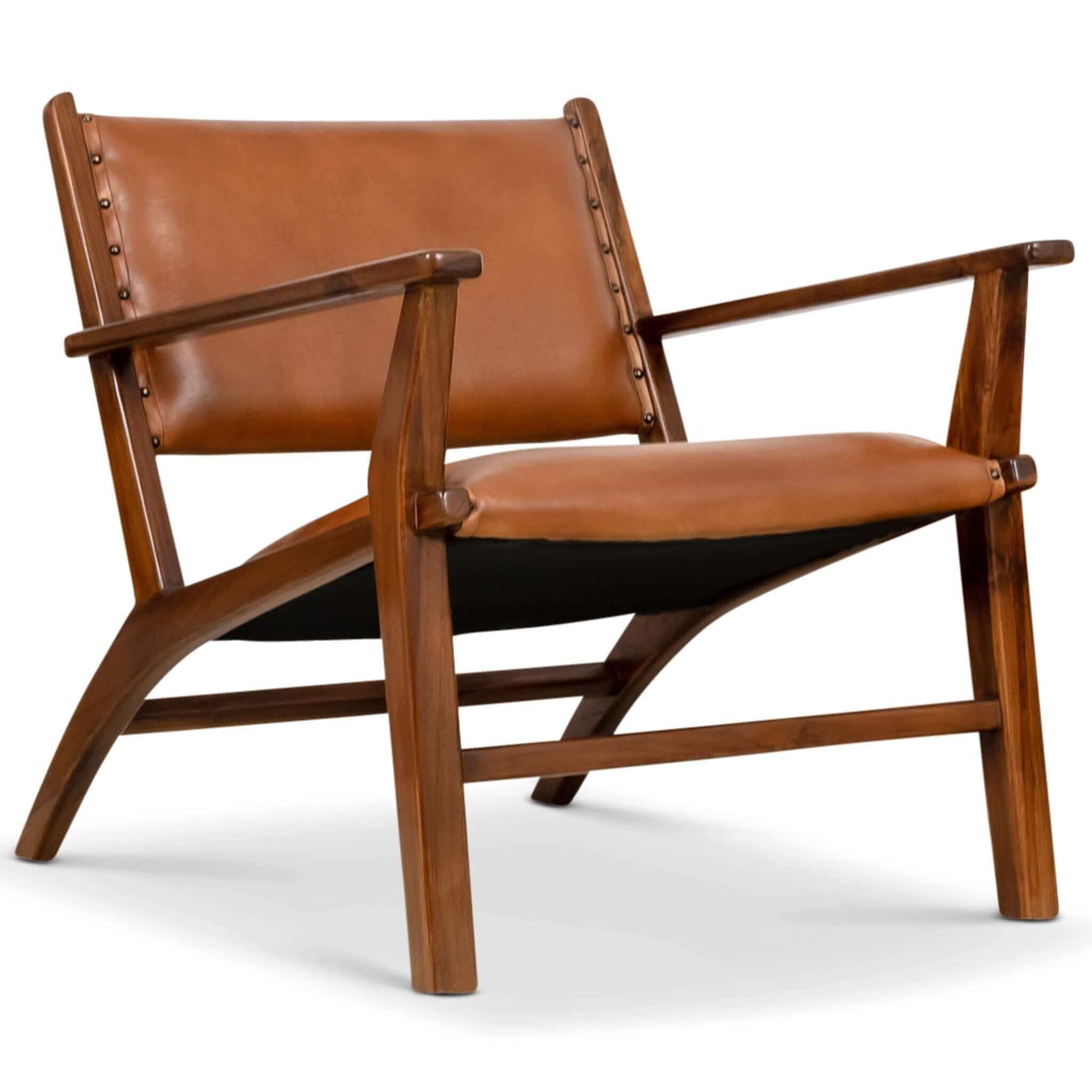 Erin Leather Lounge Chair - New York Modern Furniture