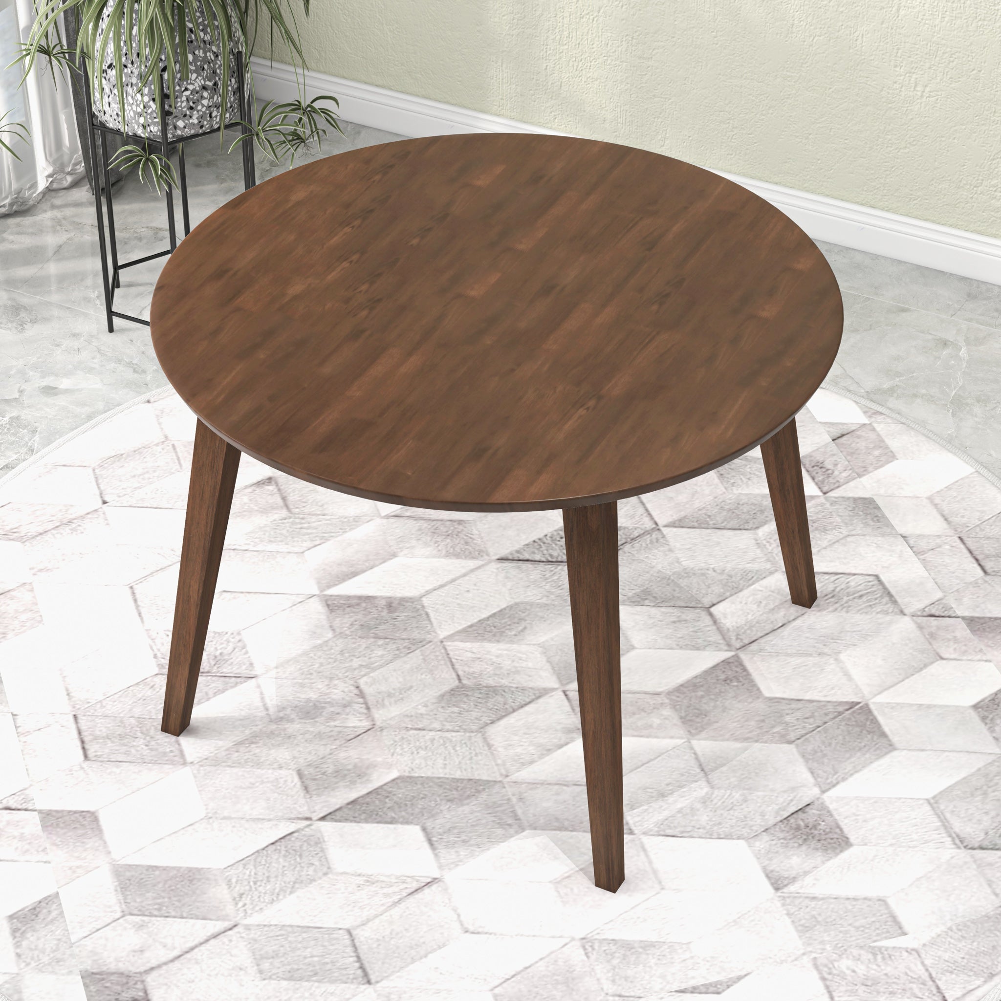 Finola Walnut Dining Table - New York Modern Furniture