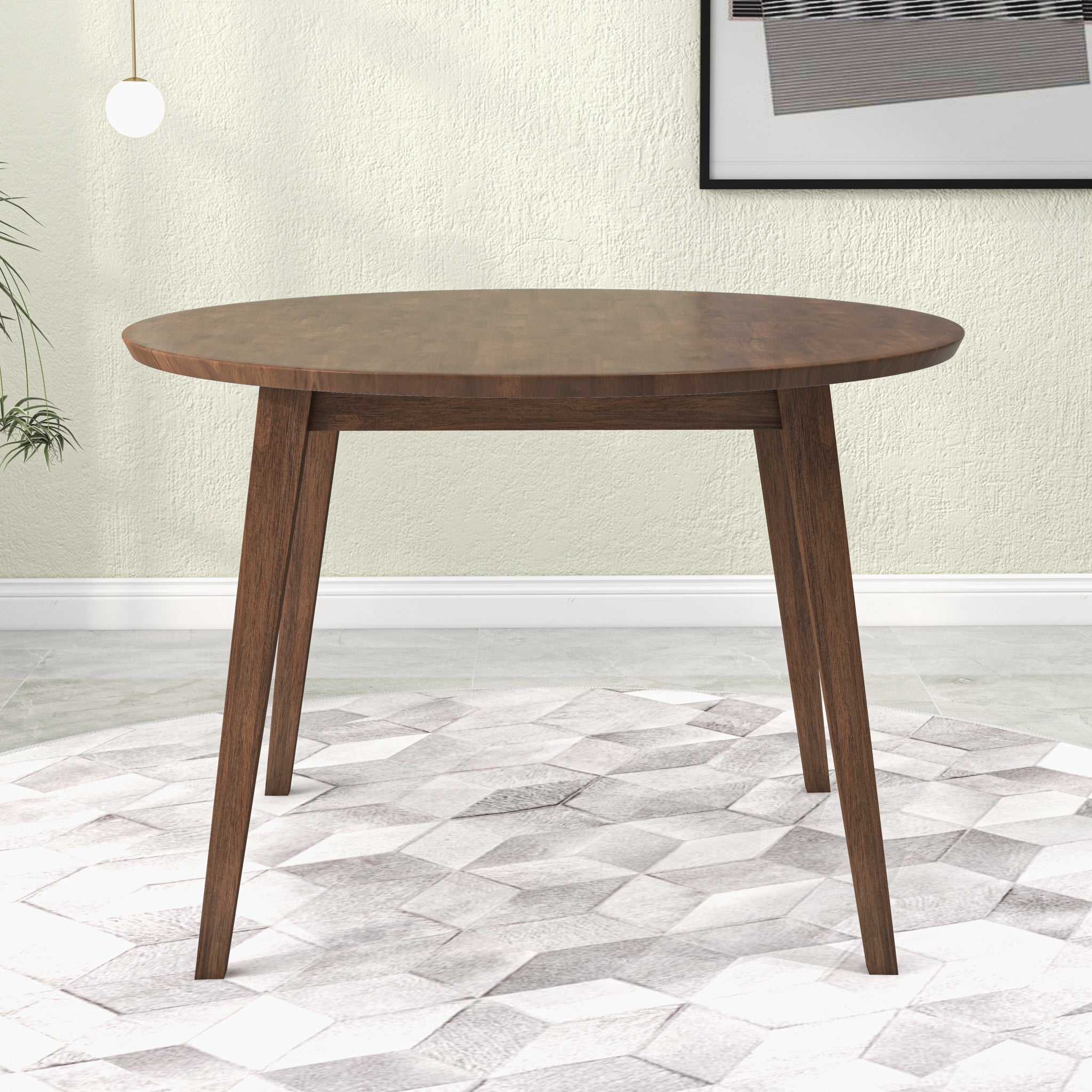 Finola Walnut Dining Table - New York Modern Furniture