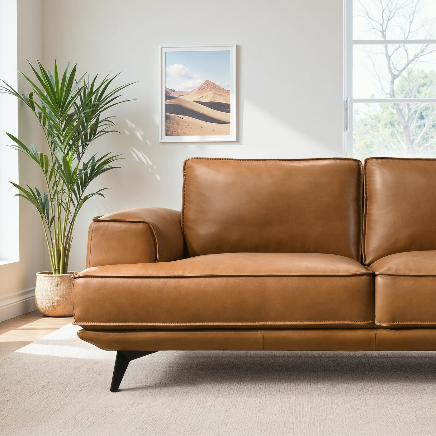 Harrison Leather Sofa - New York Modern Furniture