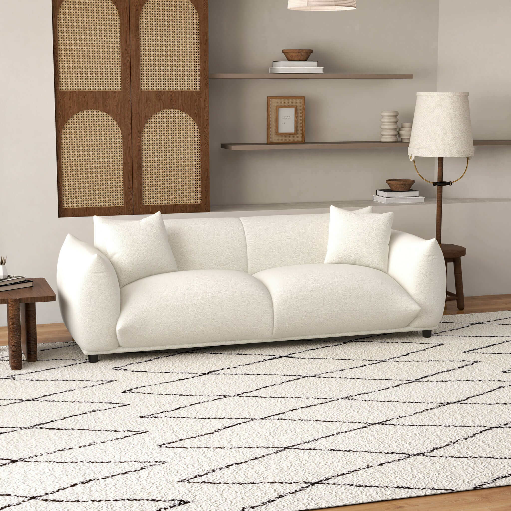 Marguerite Boucle Sofa - New York Modern Furniture