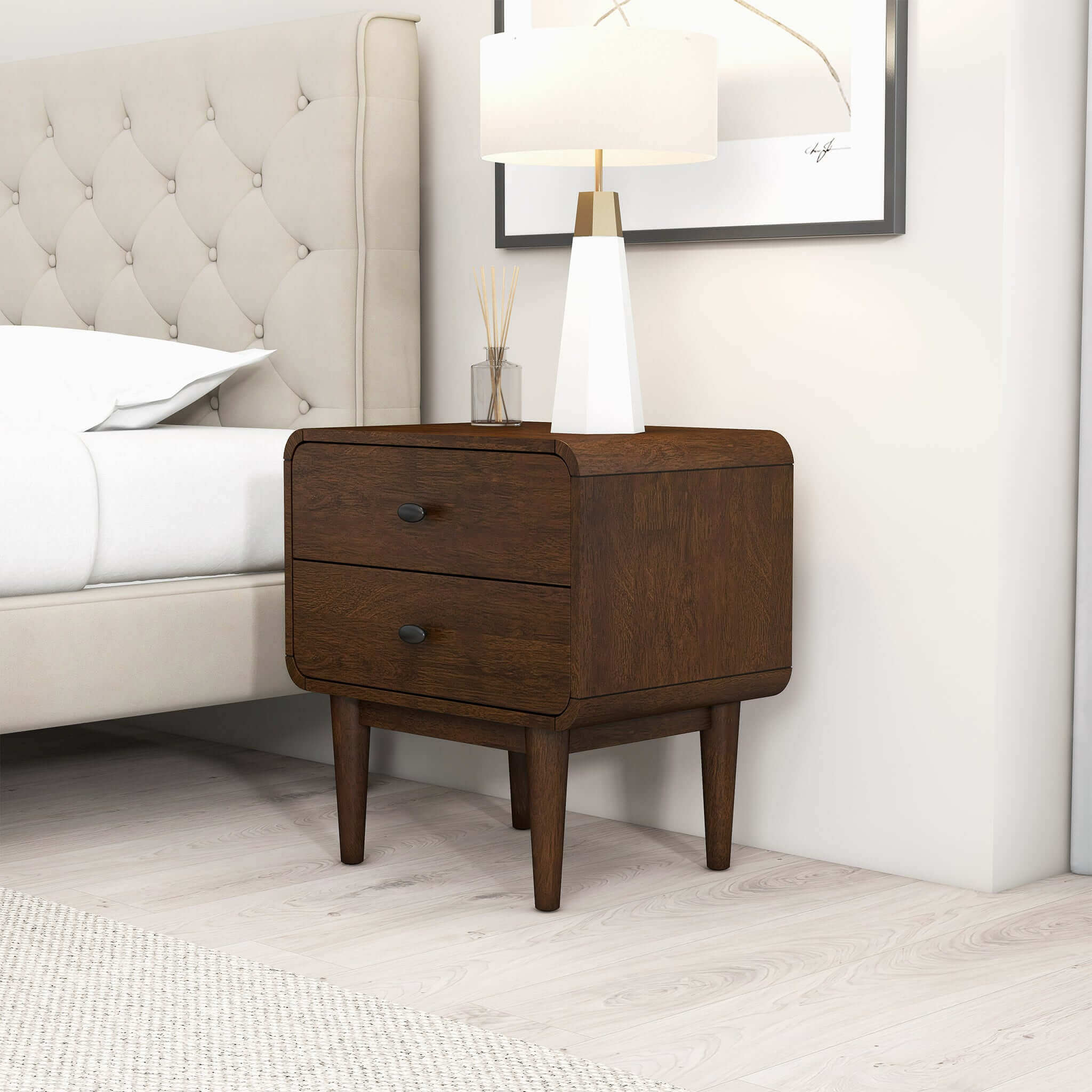 Owen Night Stand 2 Drawers - New York Modern Furniture