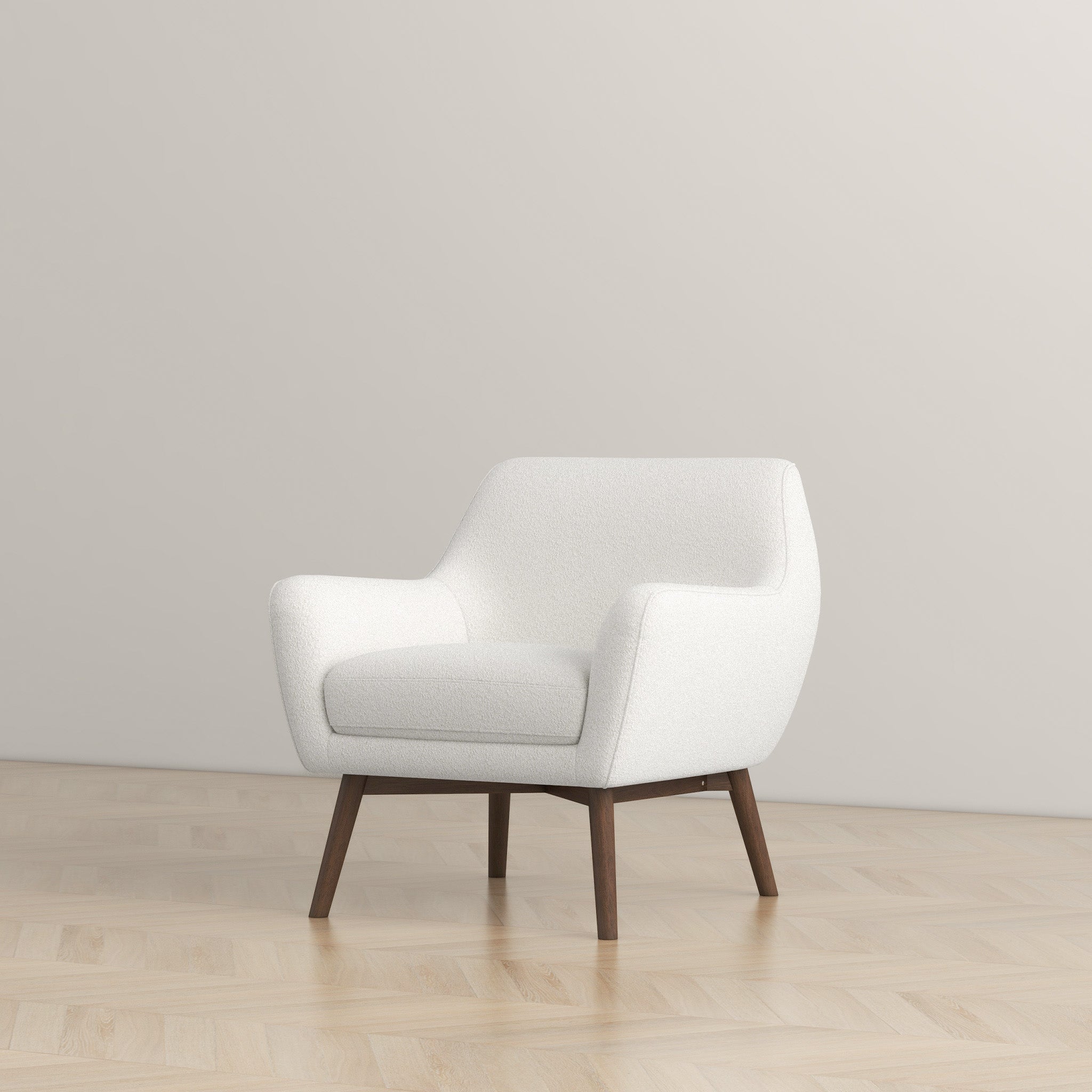 Palen Boucle Armchair - New York Modern