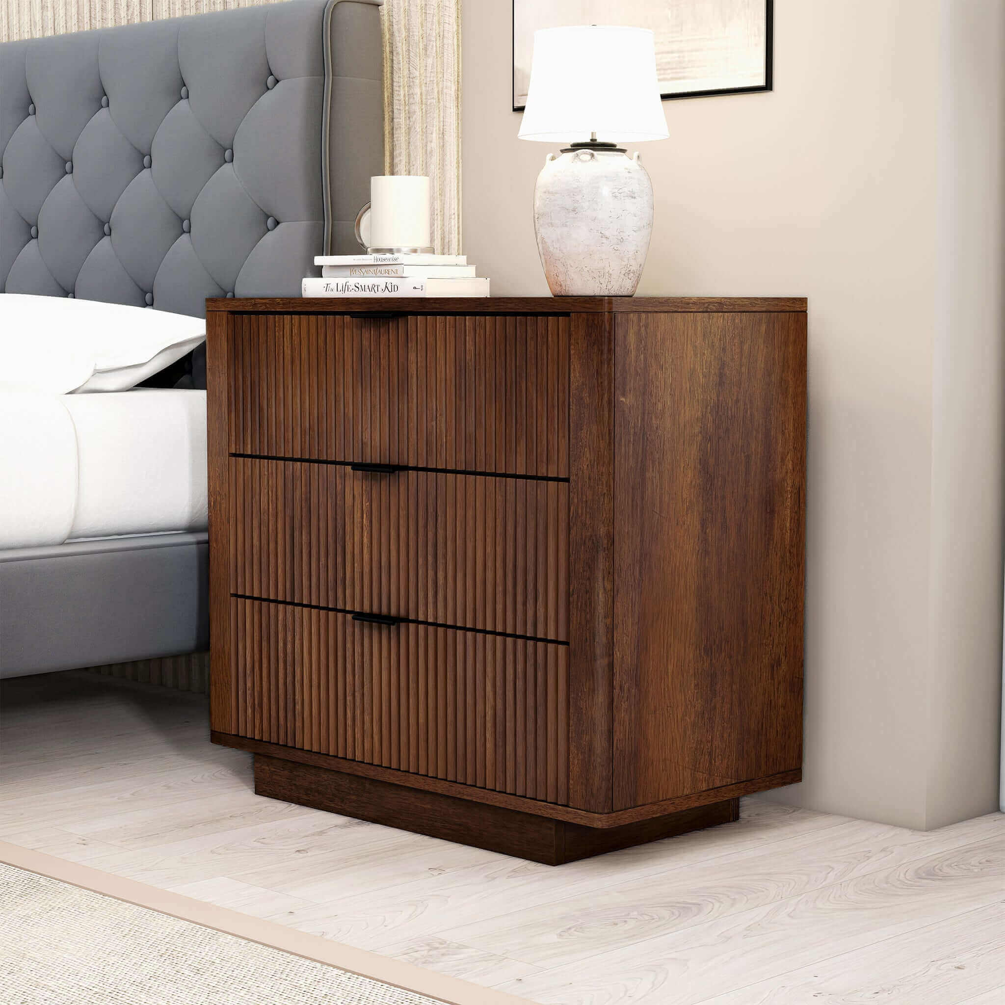 Parker 3 Drawers Night Stand