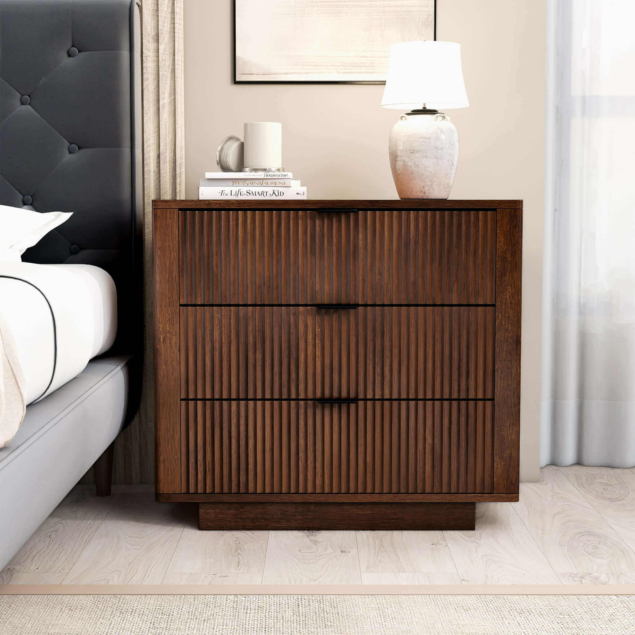 Parker 3 Drawers Night Stand