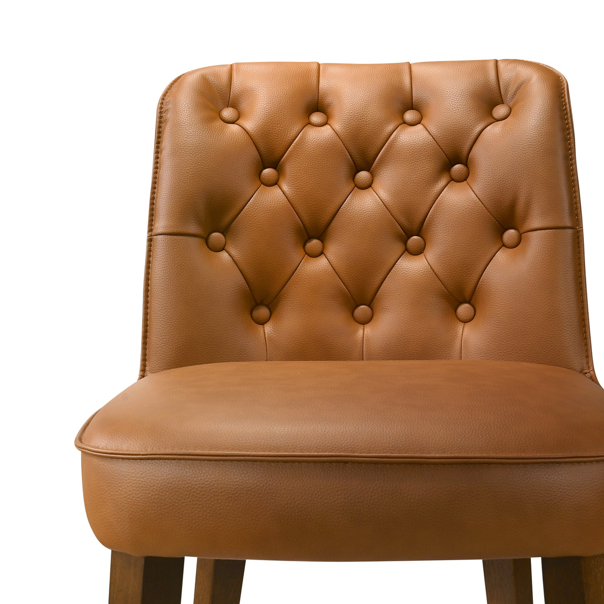 Quincy Vegan Leather Counter Stool - New York Modern