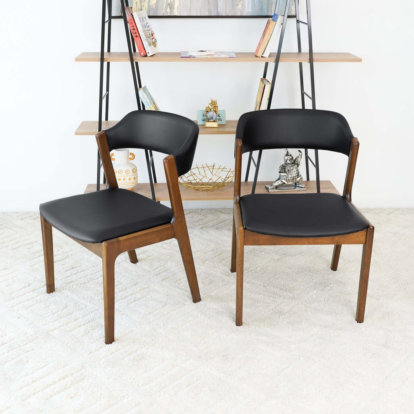 Reyes Leather Dining Chair (Set of 2)