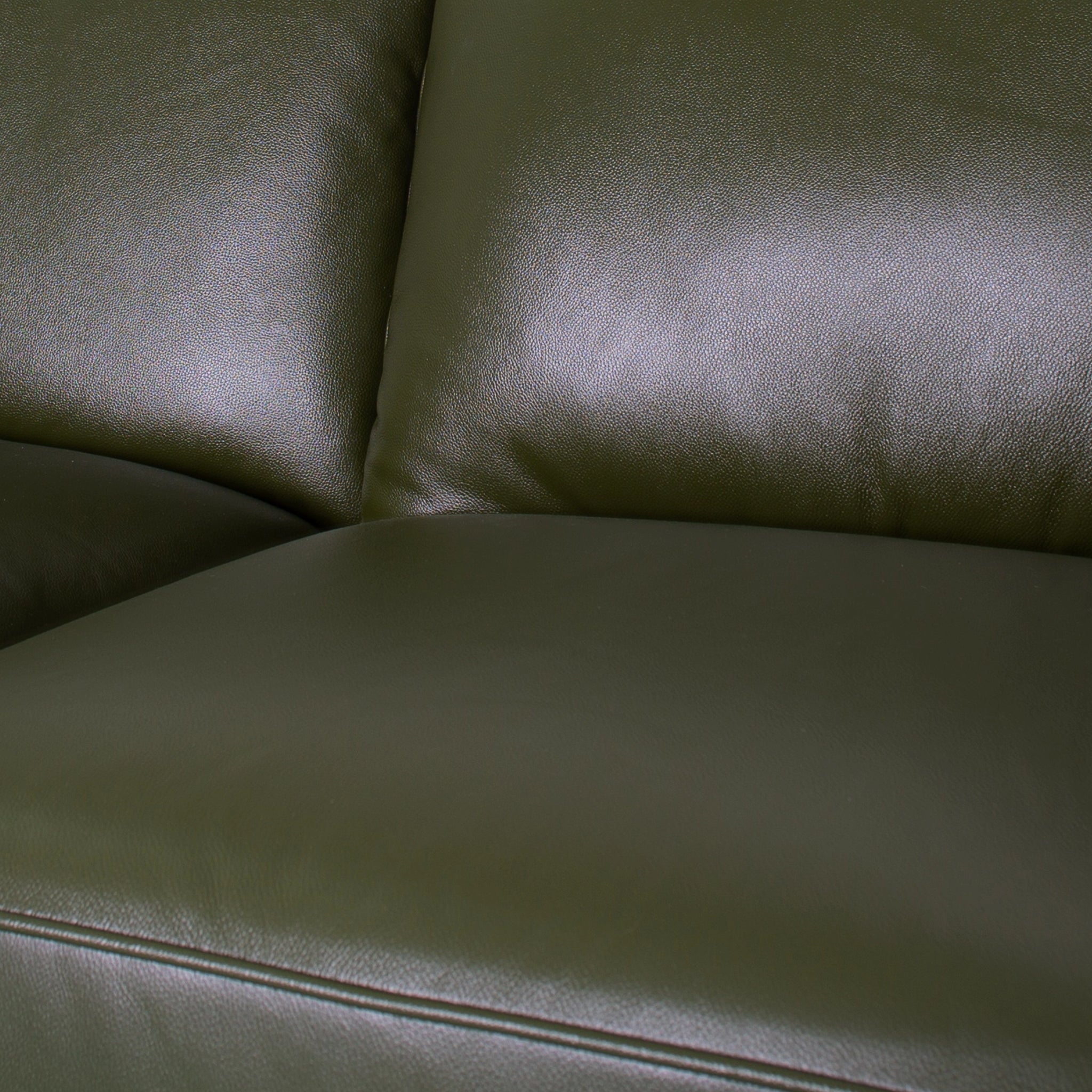 Simi Mid-Century Modern Style Premium Leather Sofa - New York Modern Furniture