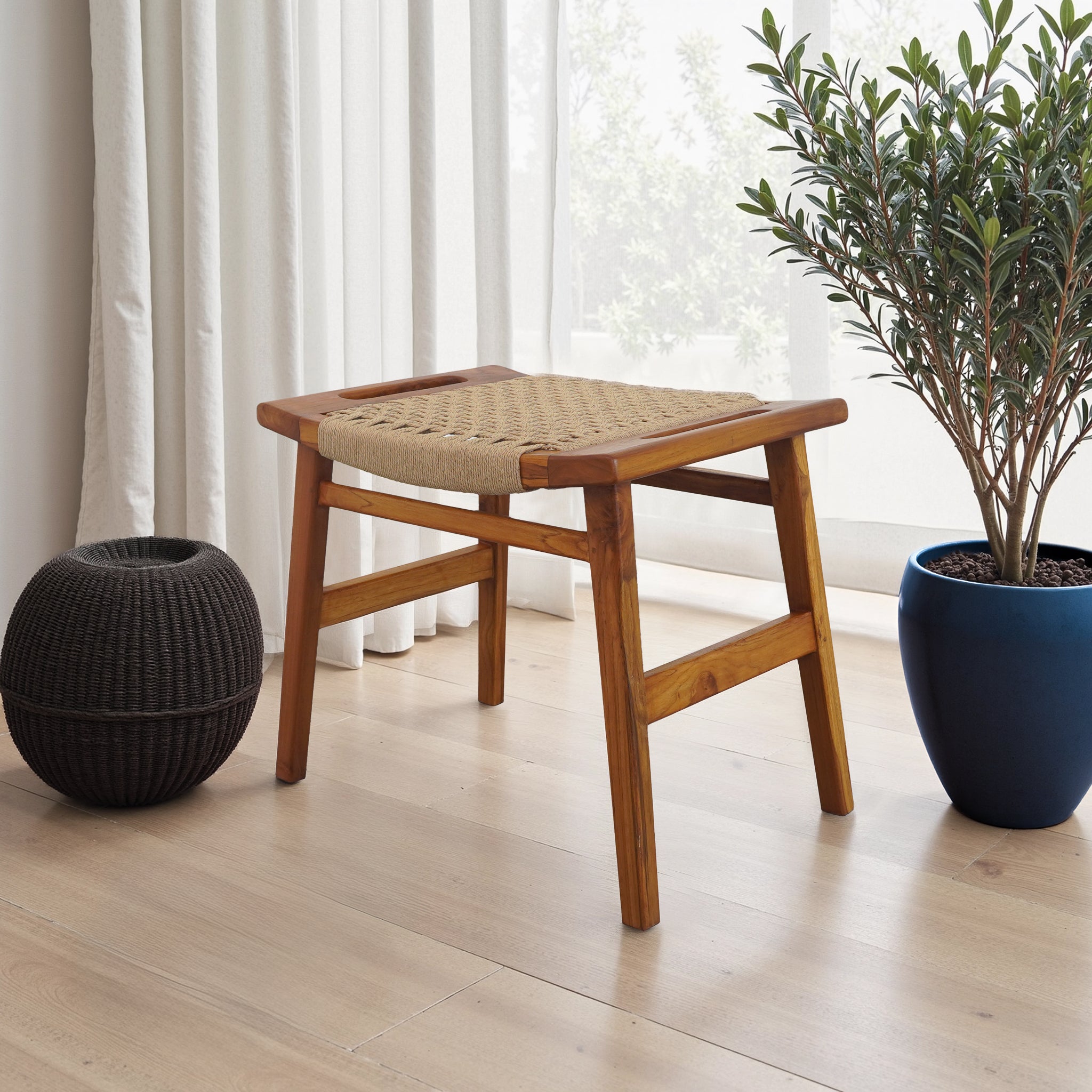 Soma Tan Loom Stool