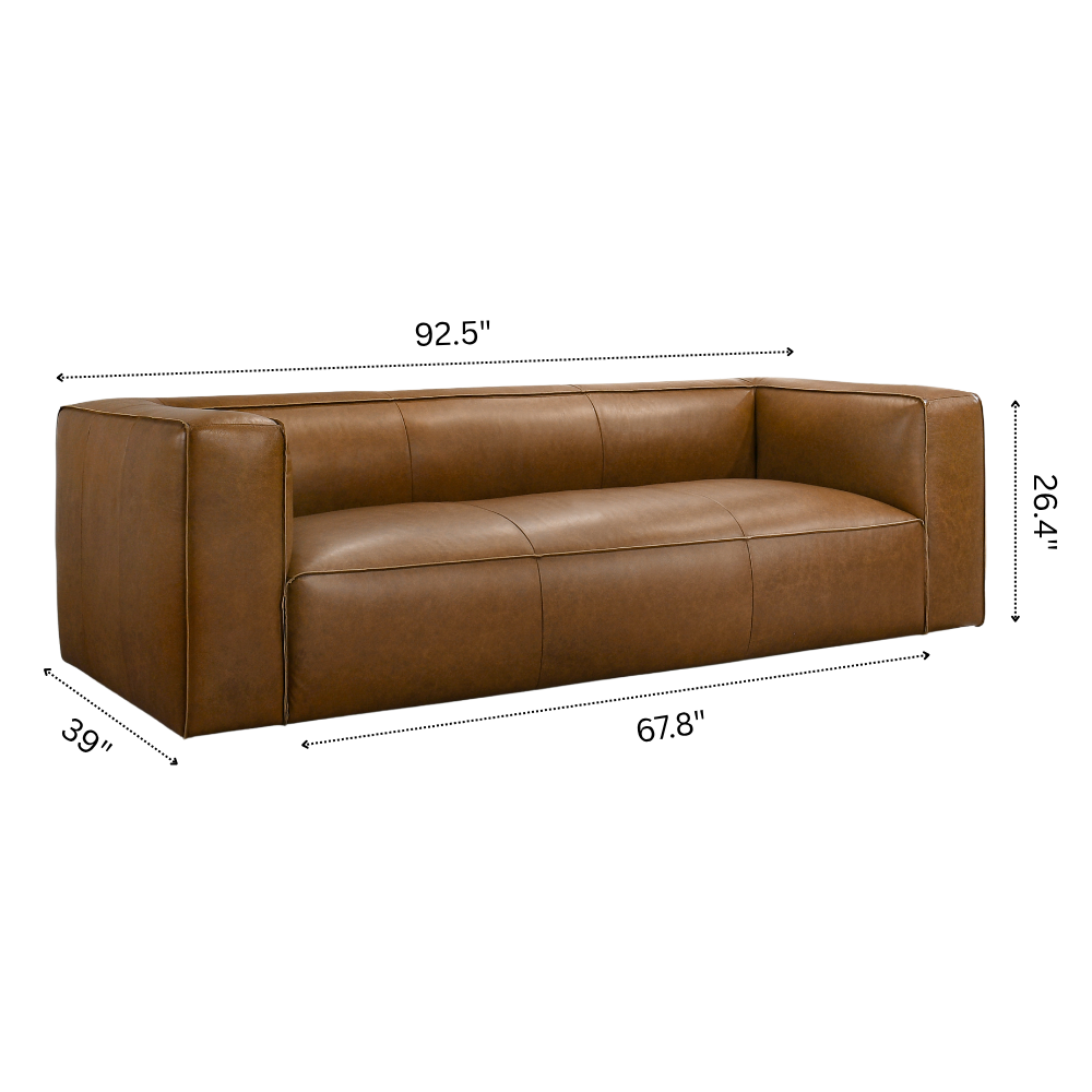 Warren Leather Sofa
