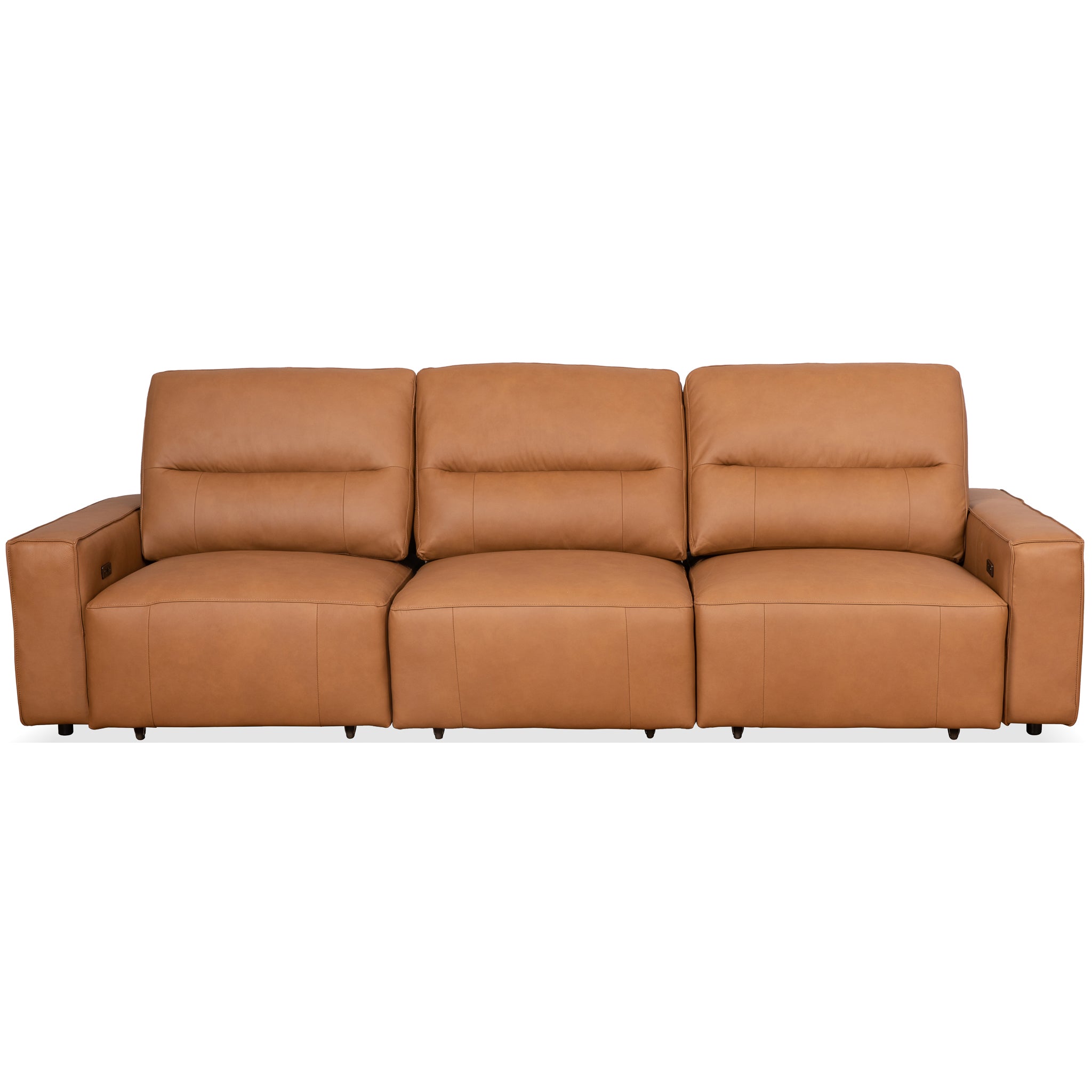 Barn Leather Triple PWR Slider Sofa