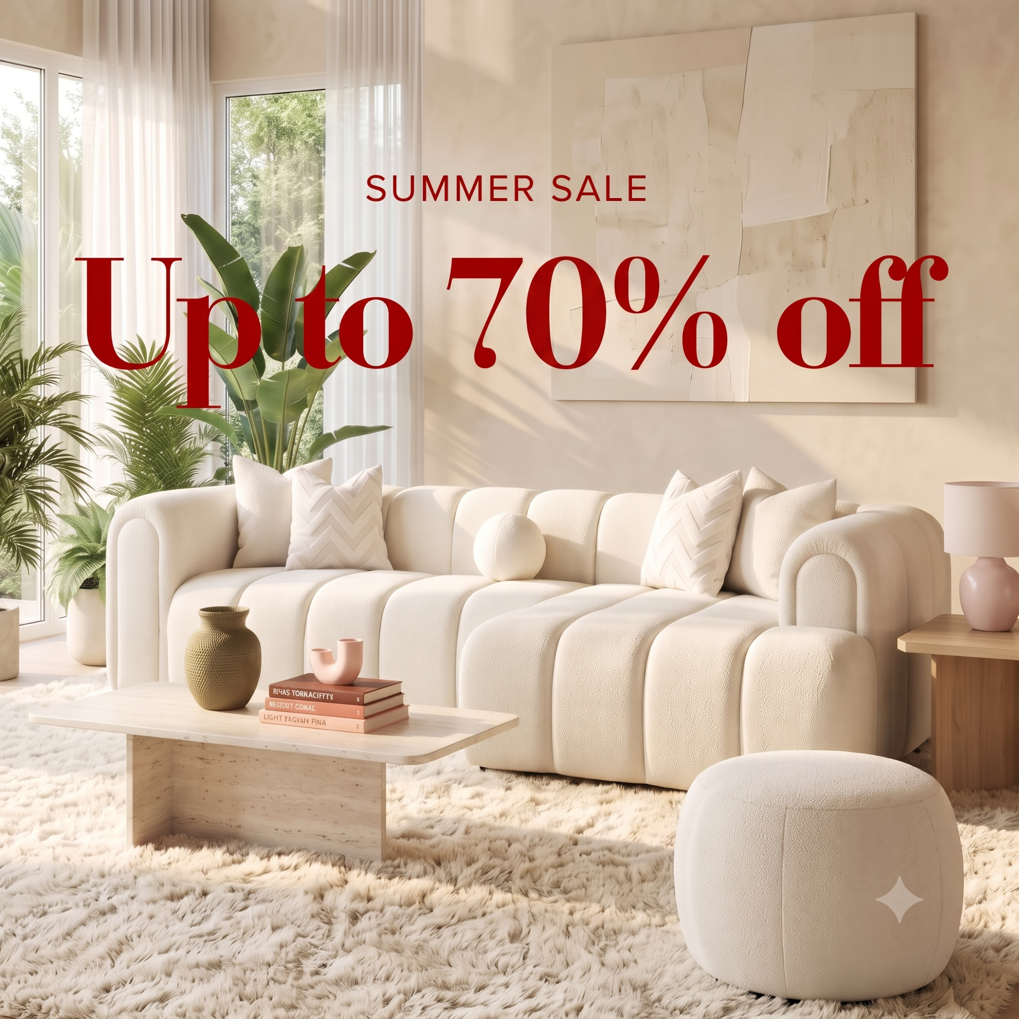 Summer Sale - up to 70% off modern furniture