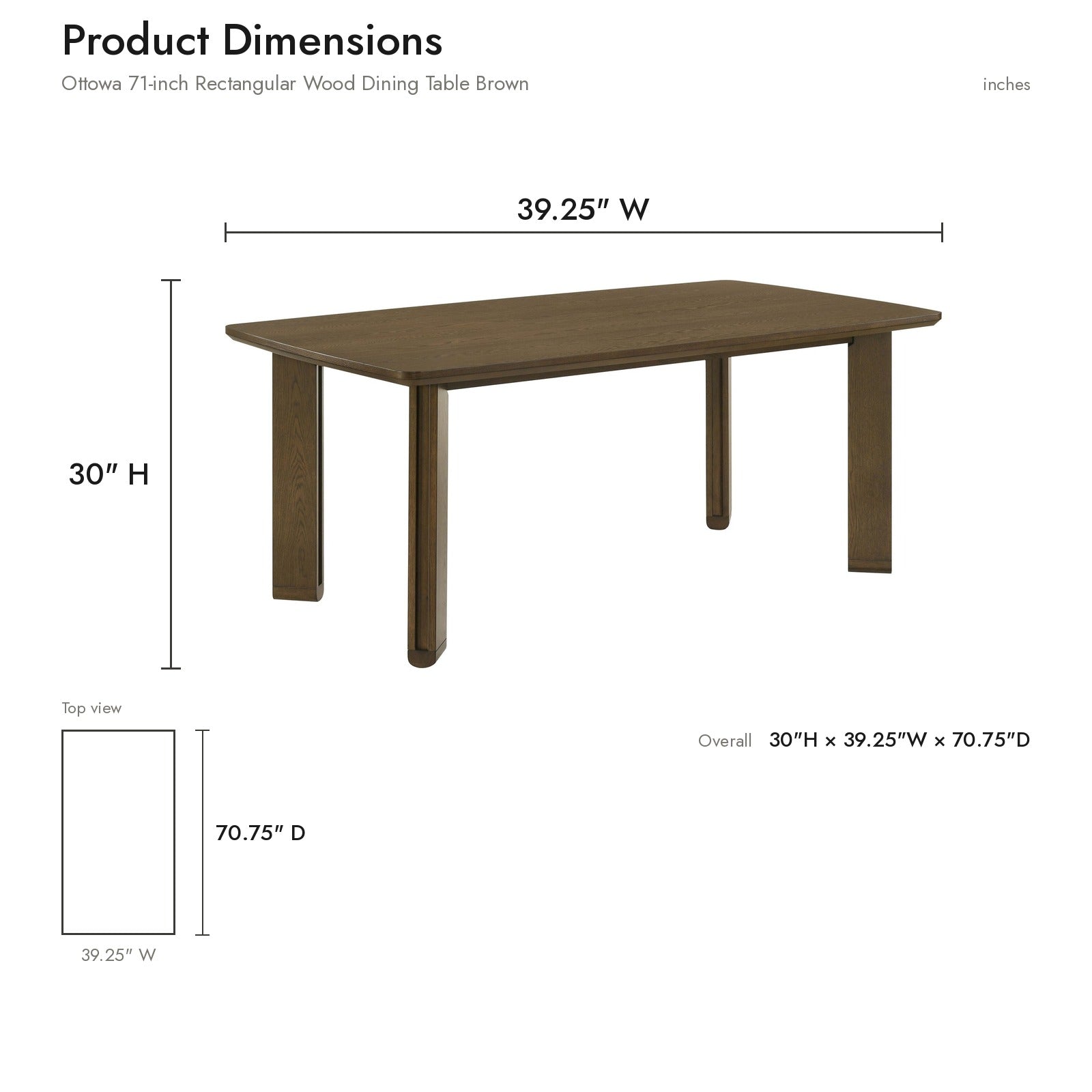 Product Dimensions