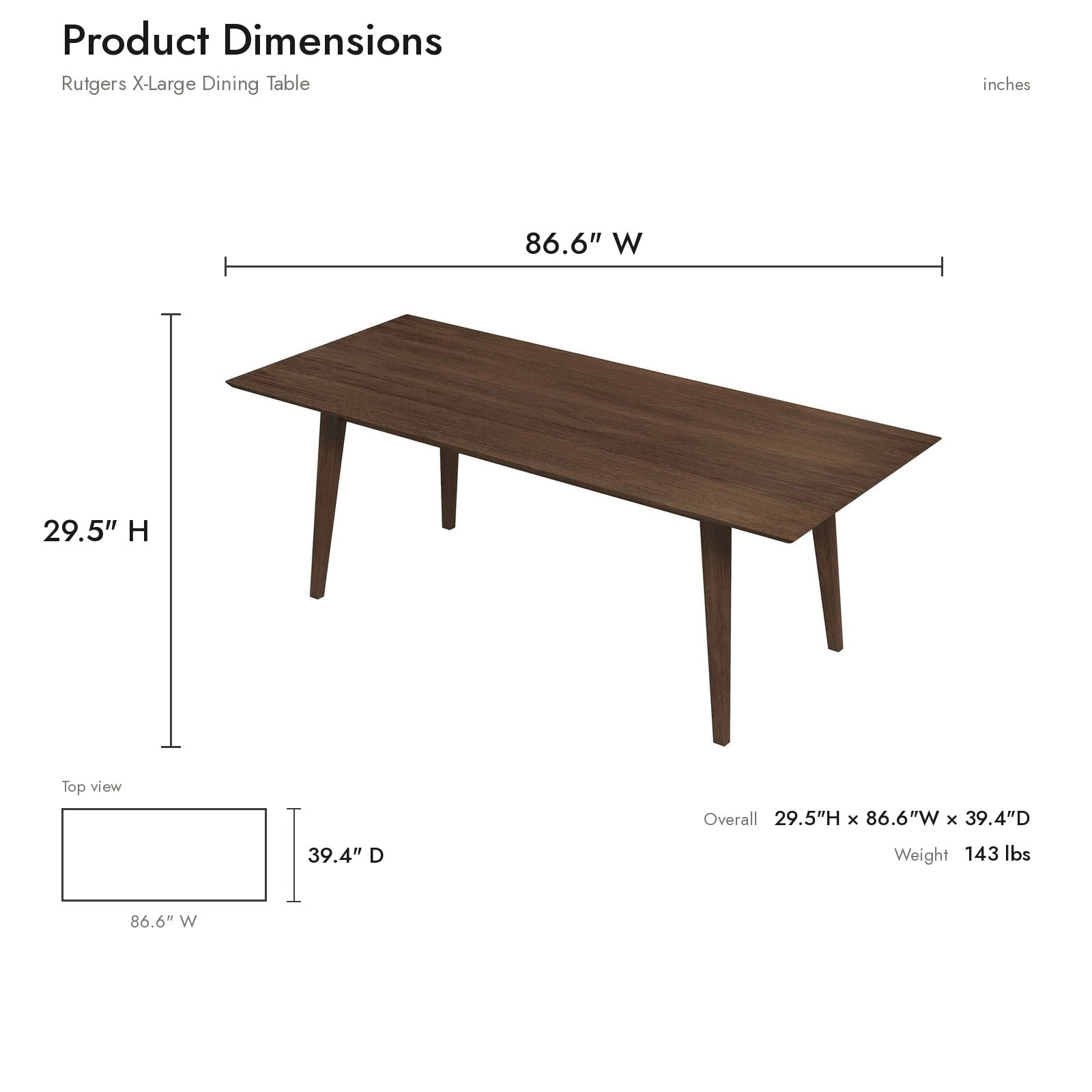 Product Dimensions