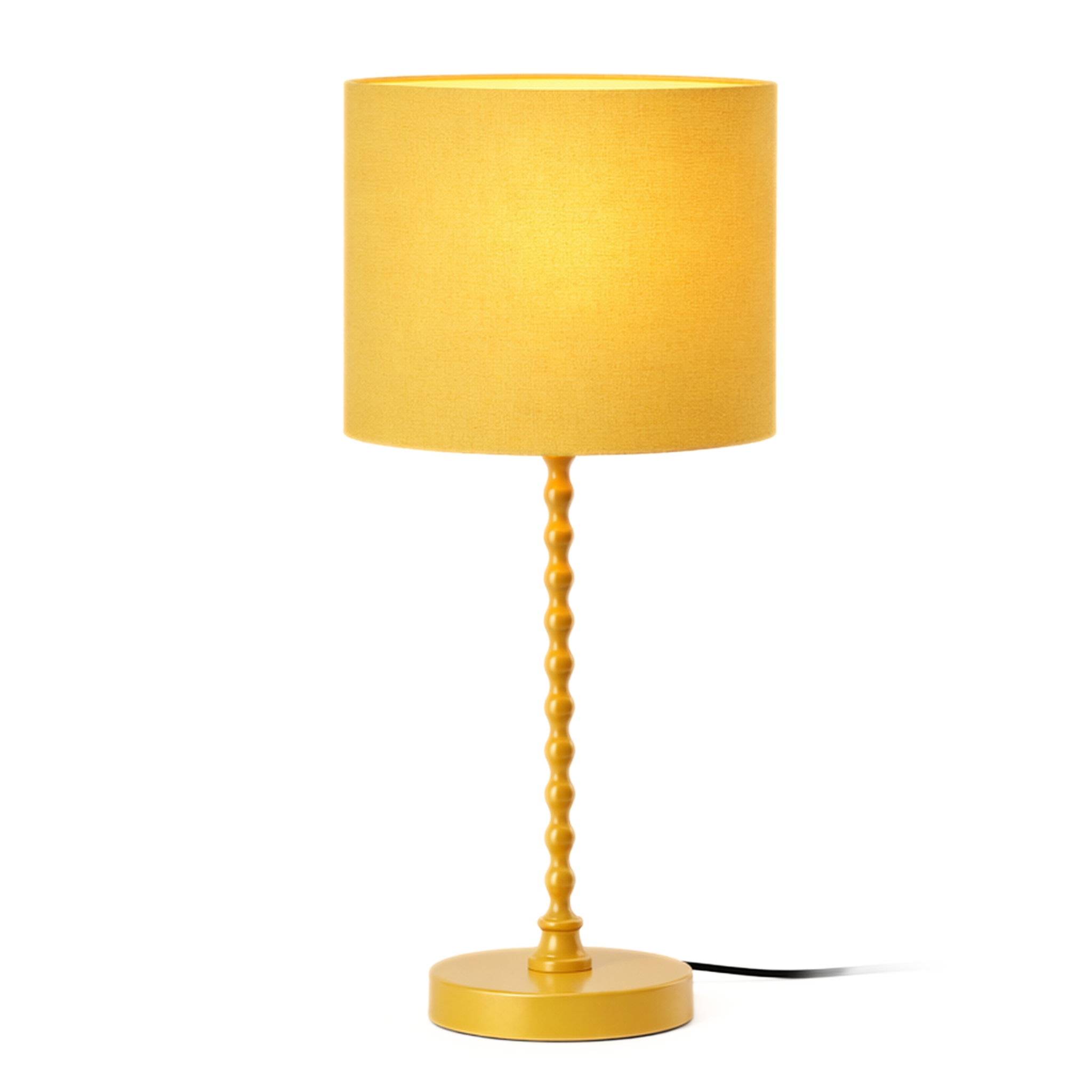 Torch Ochre Gold Painted Table Lamp